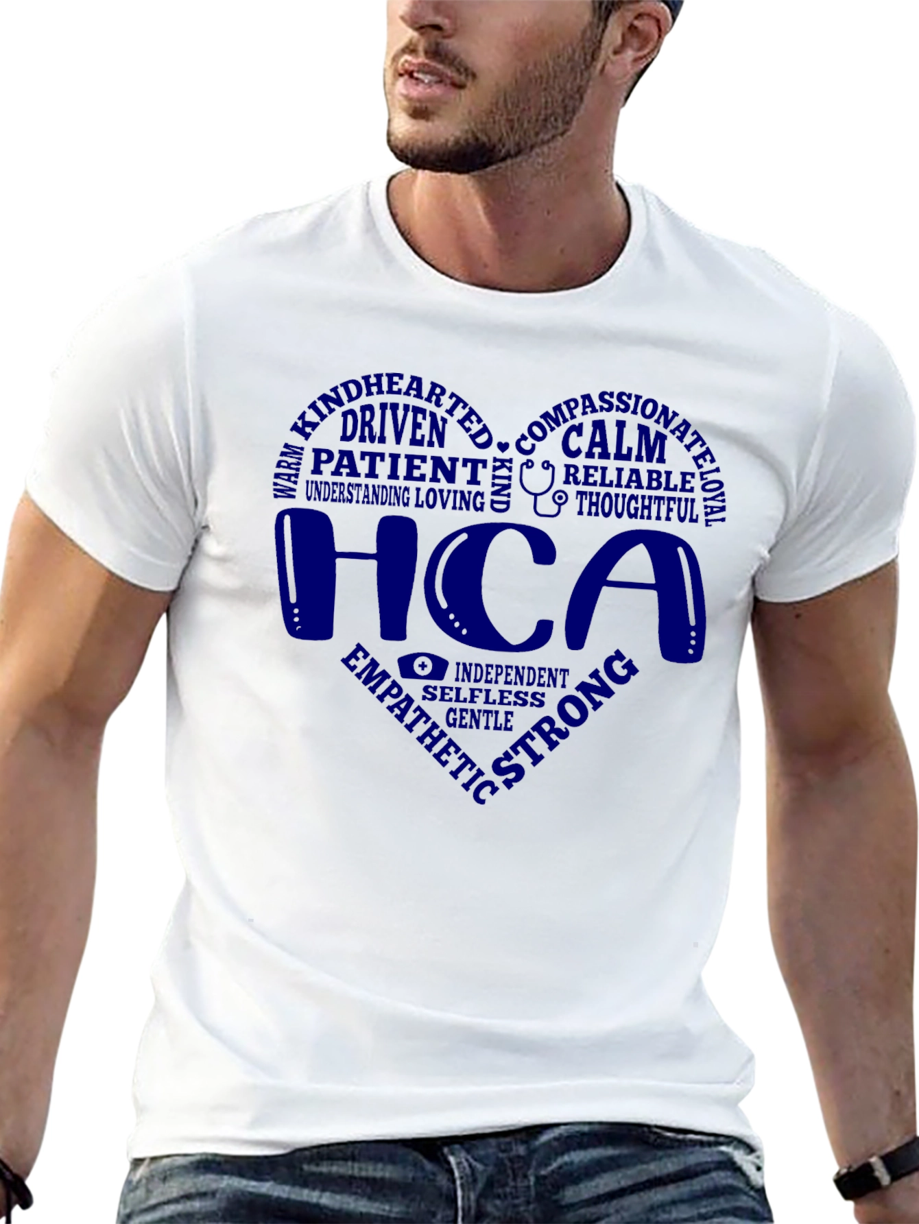 HCA Caring Heart T-Shirt - Empathy & Strength