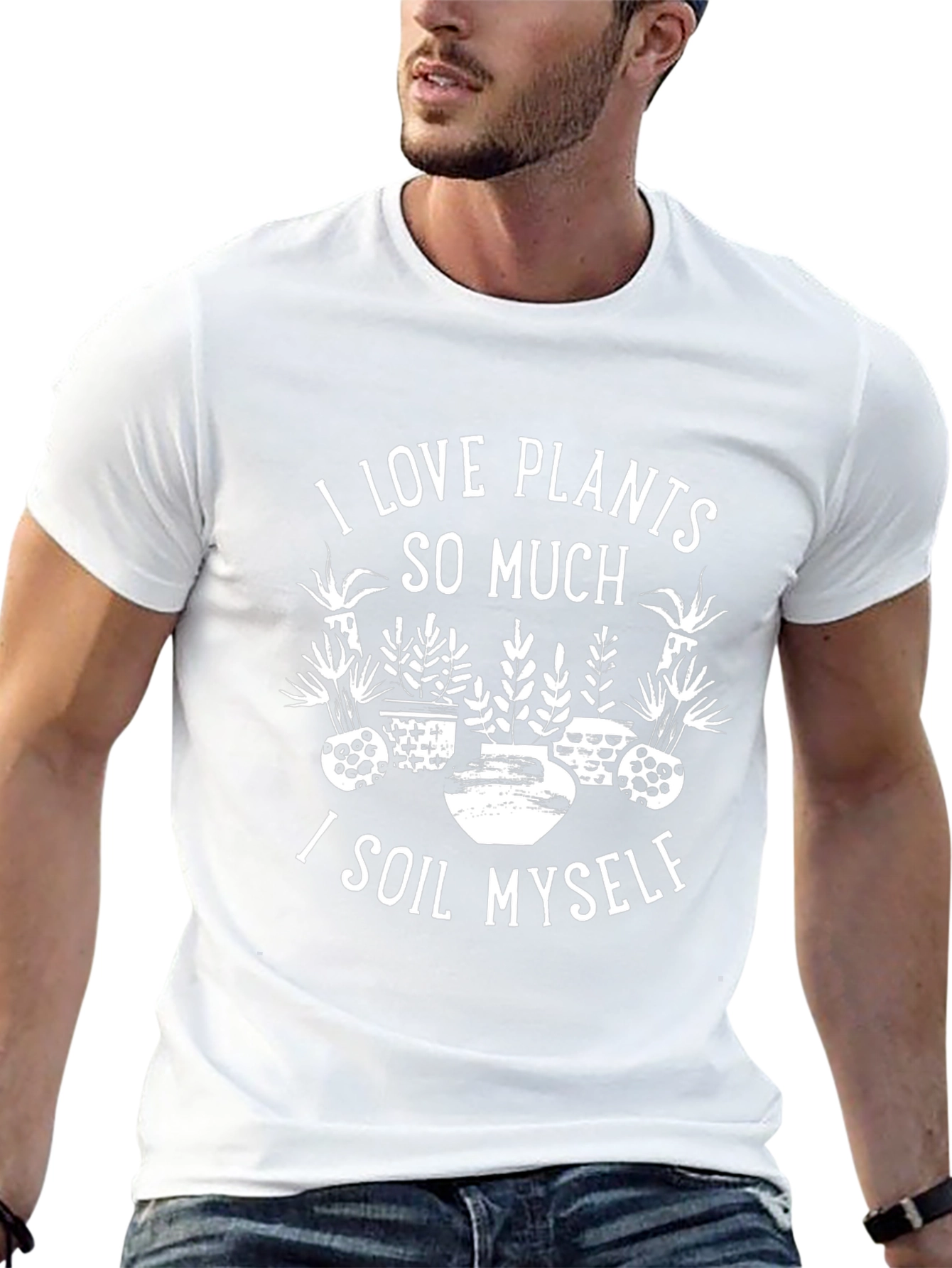 I Love Plants T-Shirt - Gardener Humor Tee