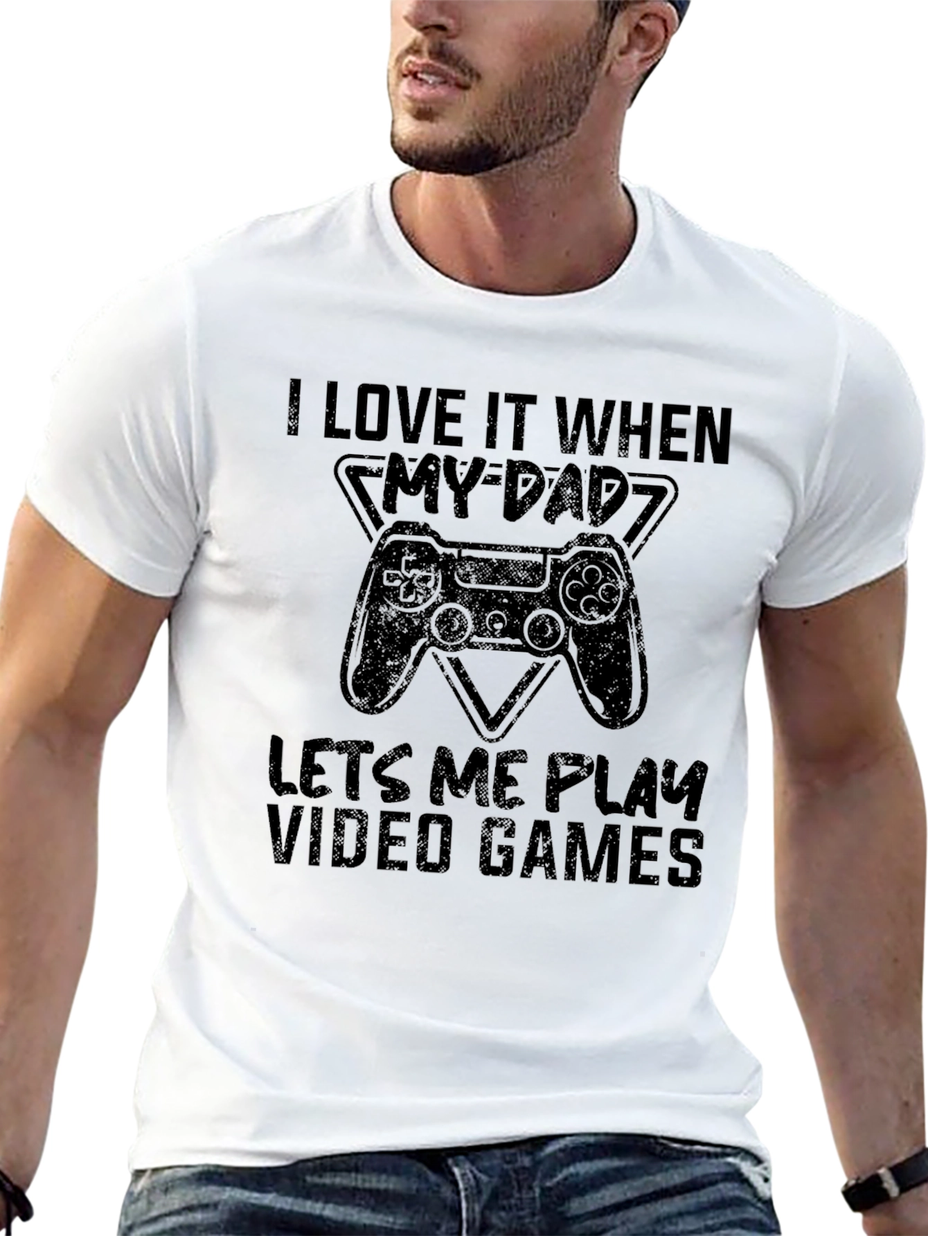 Funny My Dad Video Game T-Shirt