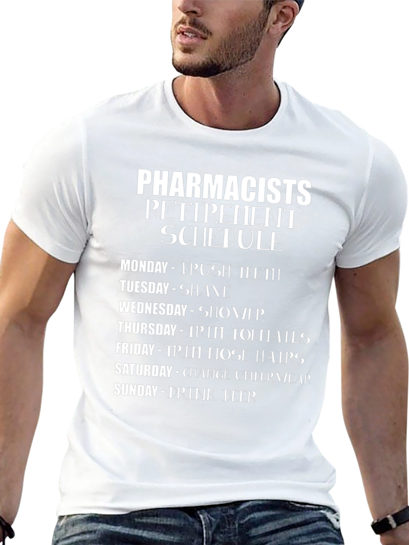 Pharmacist Retirement Schedule T-Shirt