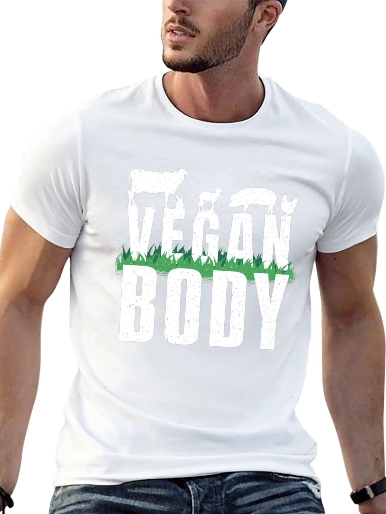 Vegan Body T-Shirt - Animal Lover Tee