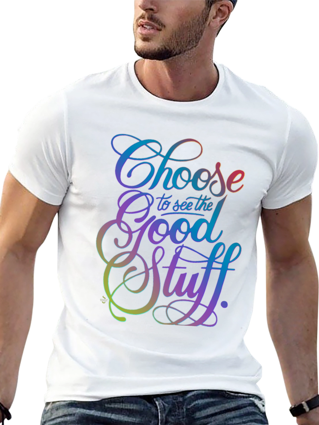 Choose the Good Stuff Black T-Shirt
