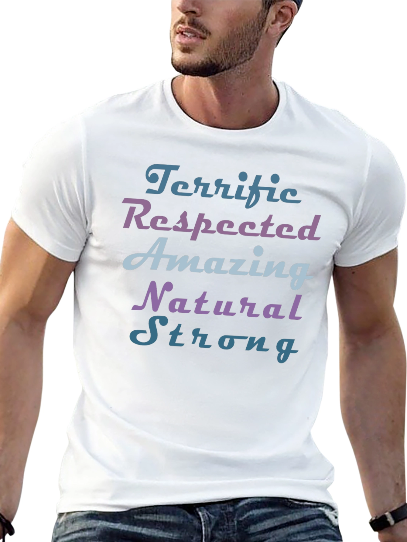 Terrific Respected Amazing Graphic T-Shirt