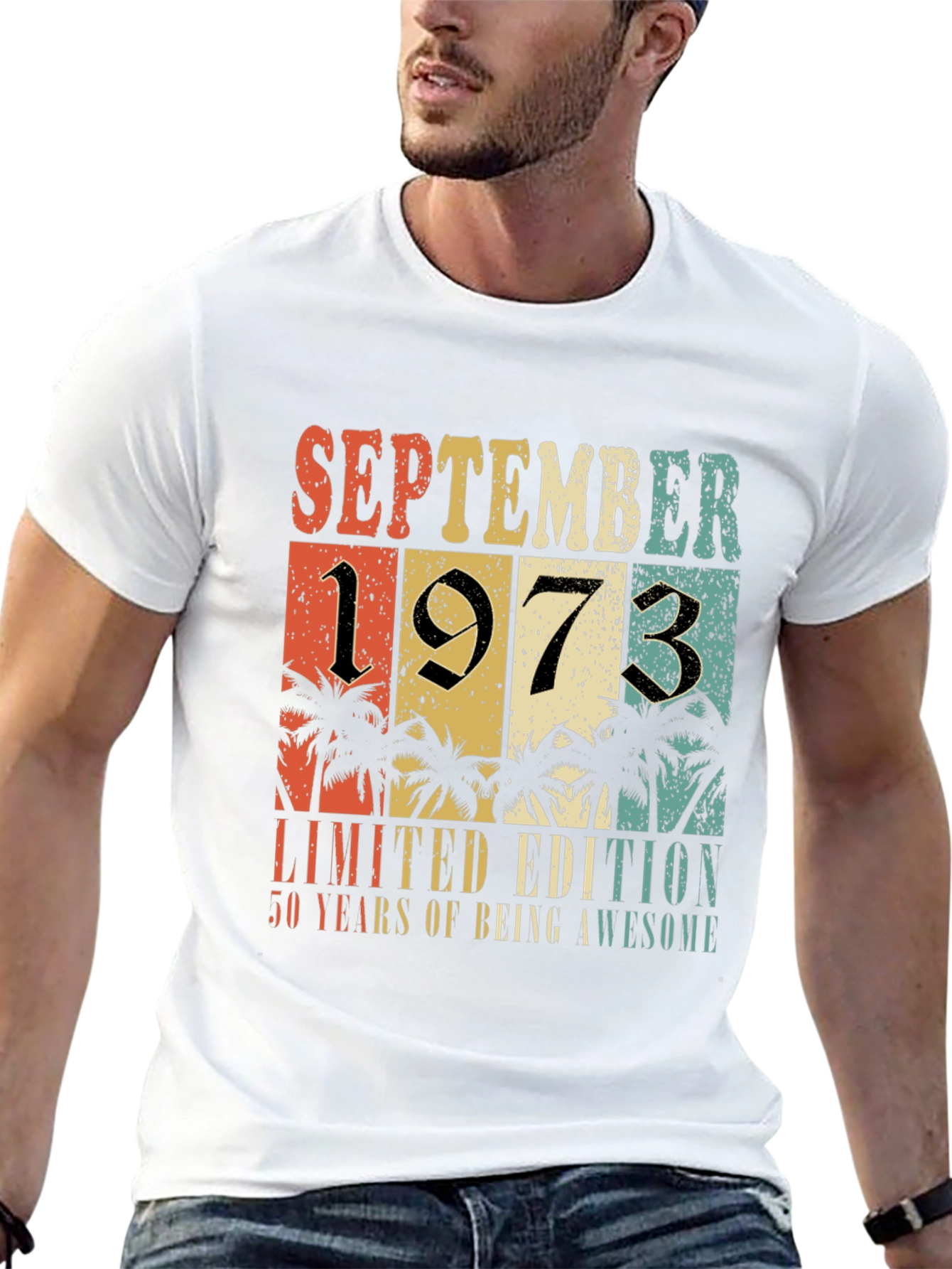 September 1973 Limited Edition 50th Birthday T-Shirt