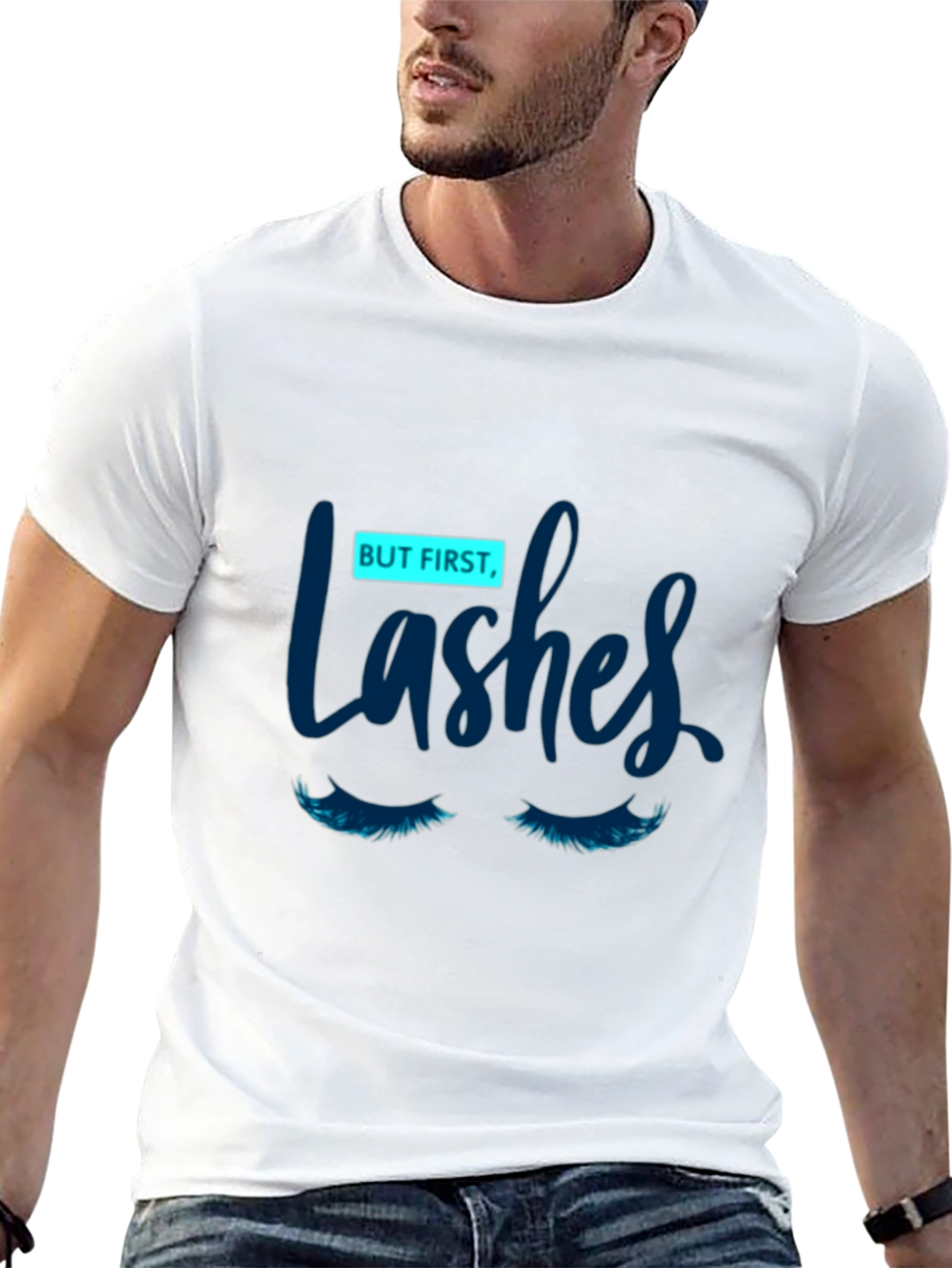 But First Lashes Graphic Tee