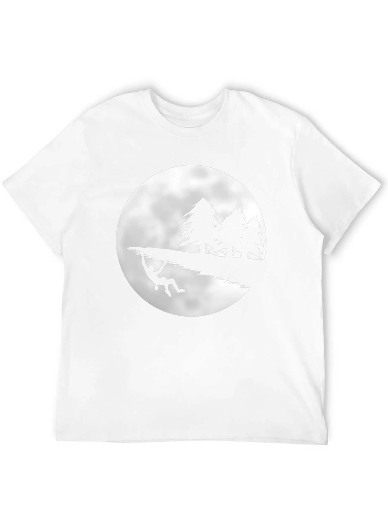 Climber Moon Black Graphic Tee