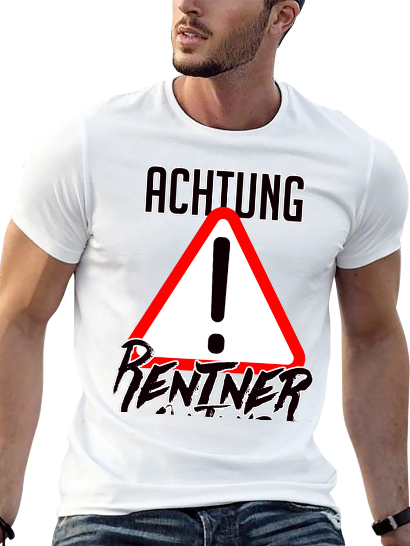 Achtung Rentner T-Shirt