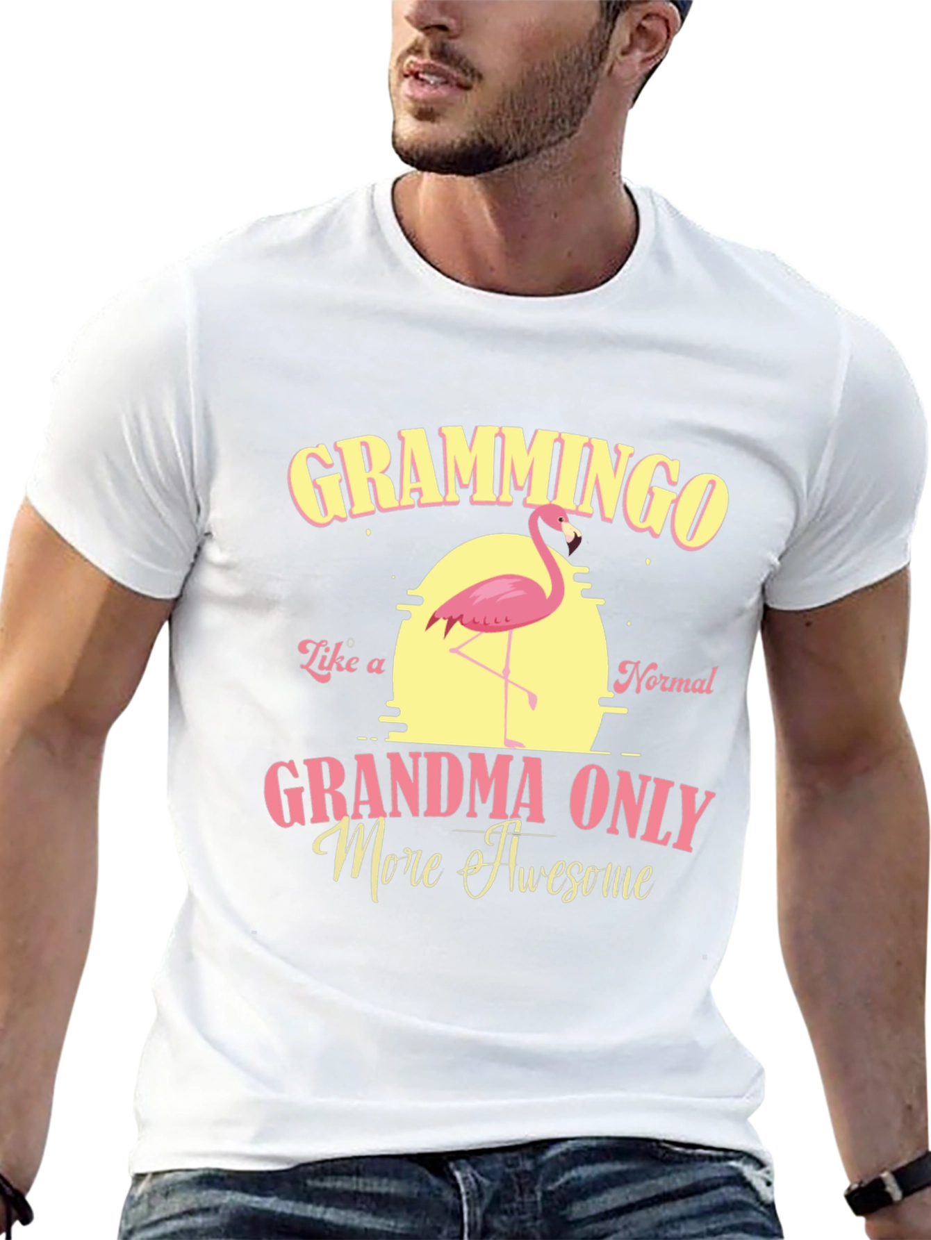 Grammingo Flamingo Grandma T-Shirt