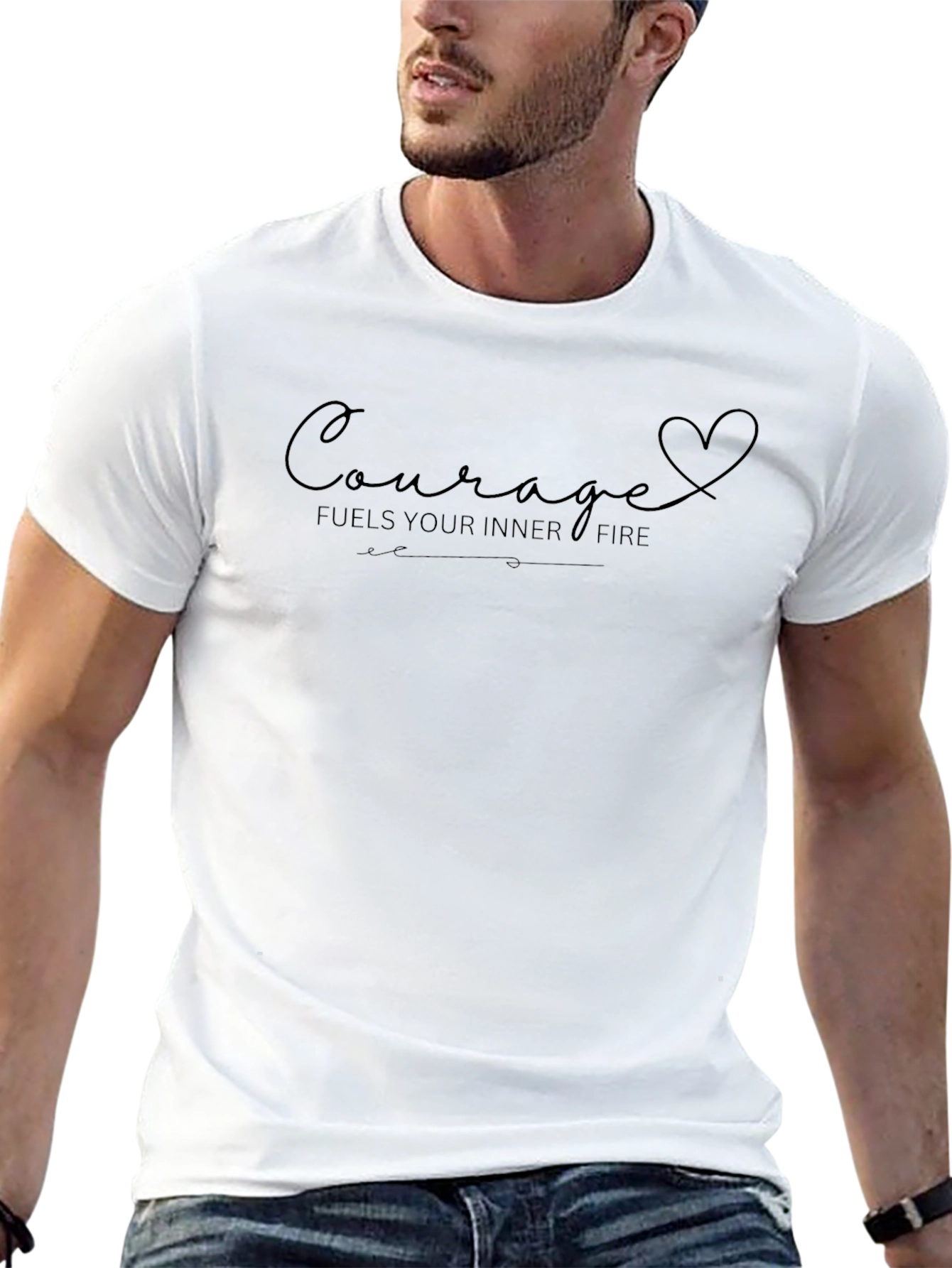 Courage Fuels Your Fire Graphic Tee