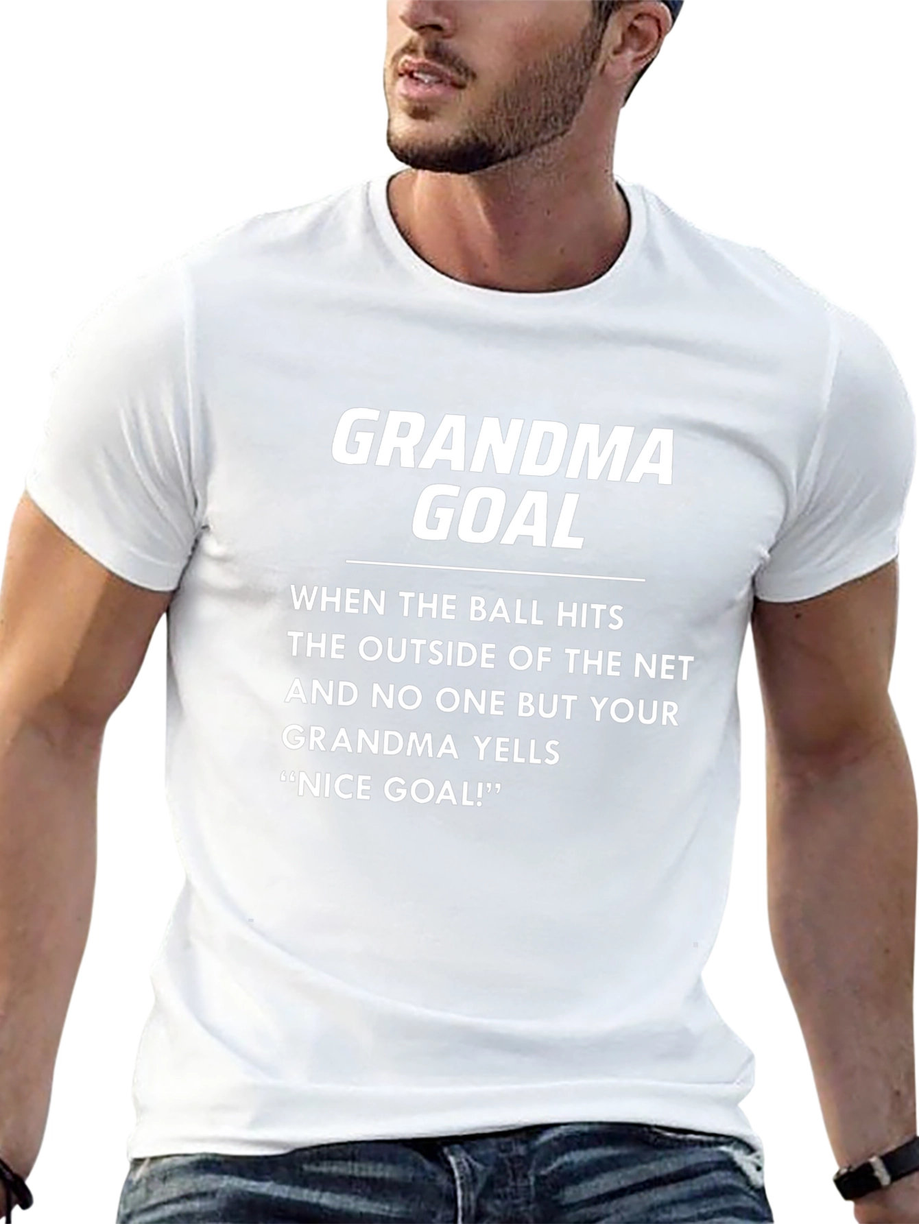 Grandma Goal T-Shirt - Funny Volleyball Tee