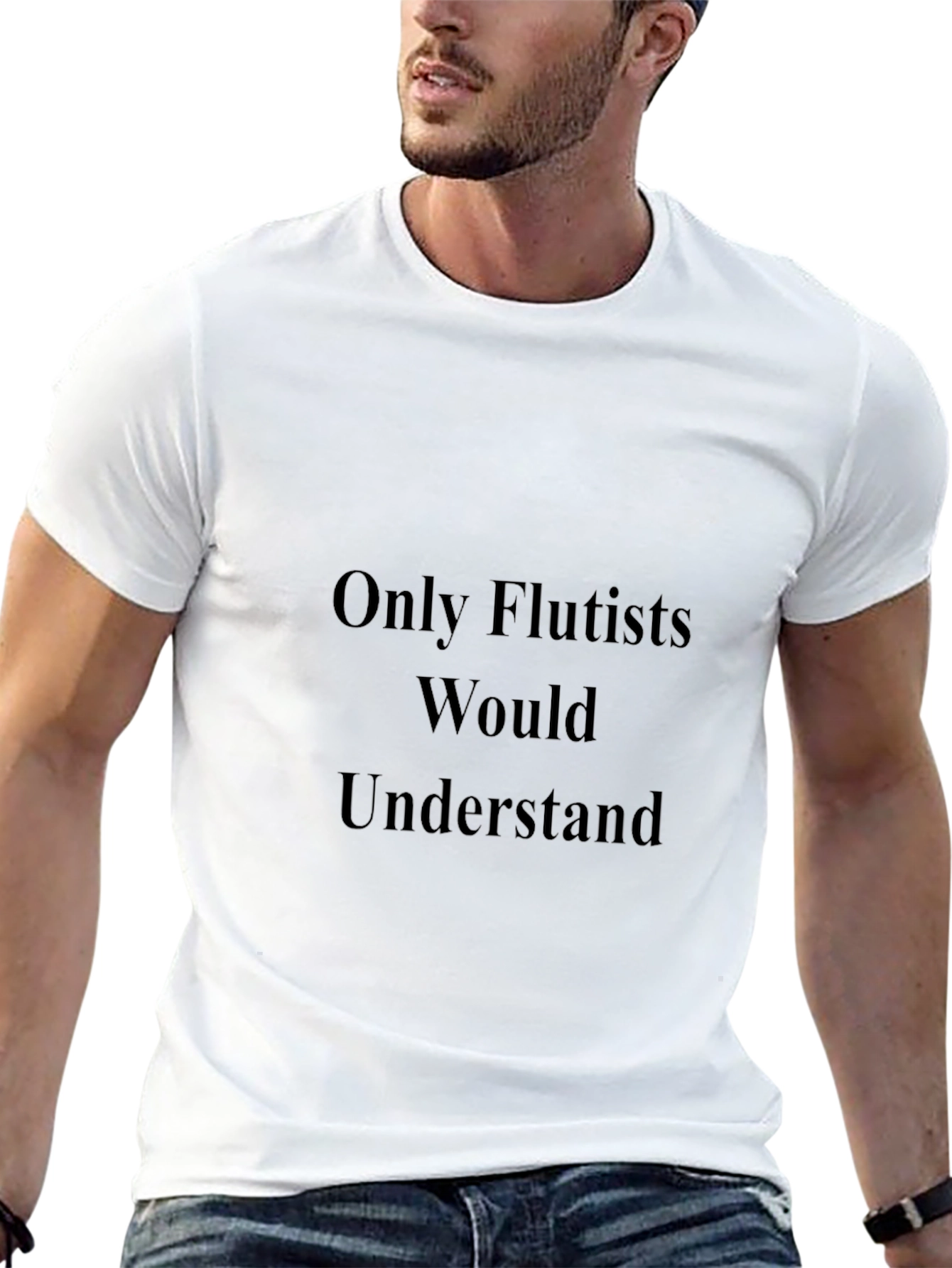 Only Flutists Would Understand Black Tee