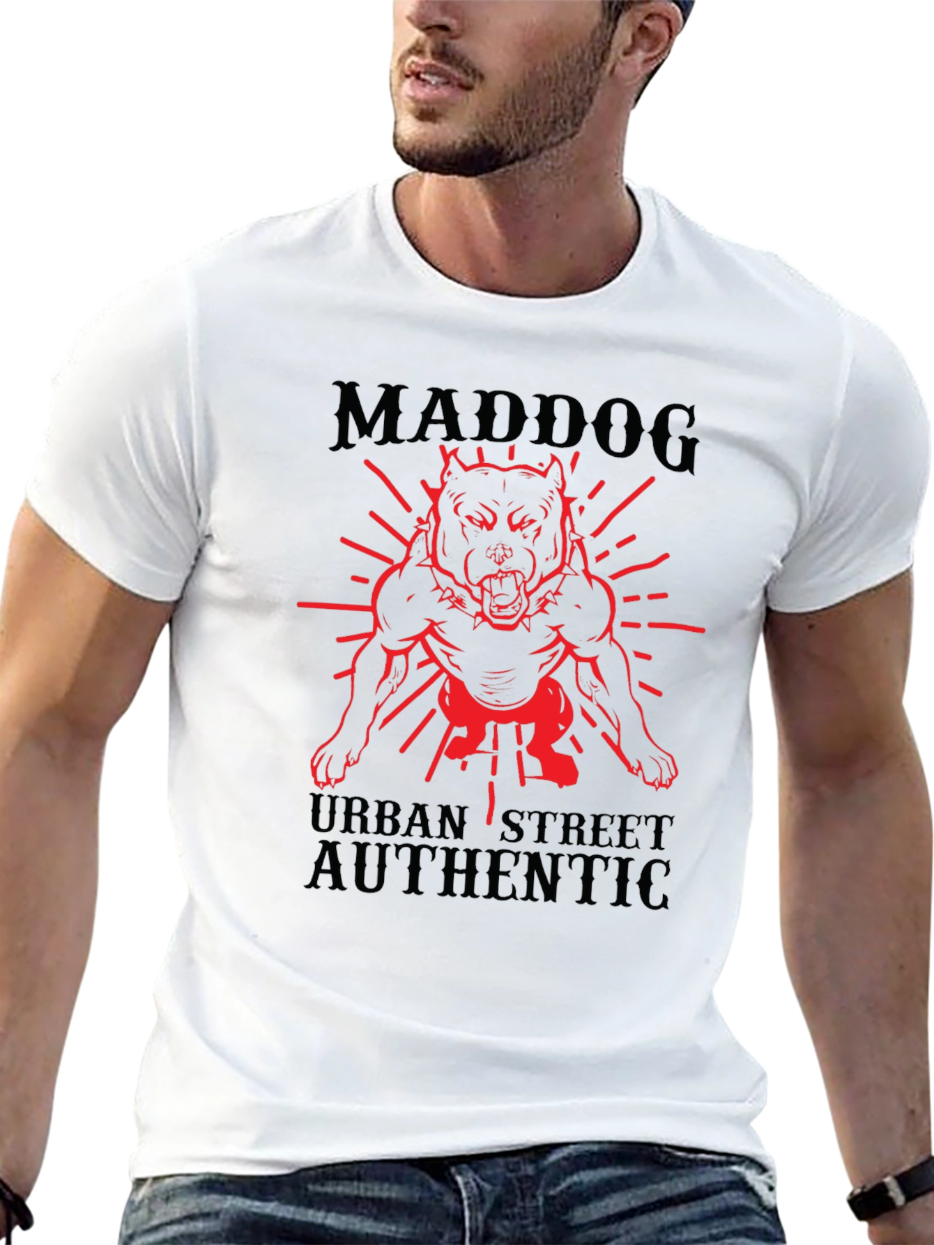 Maddog Urban Street Authentic Graphic T-Shirt