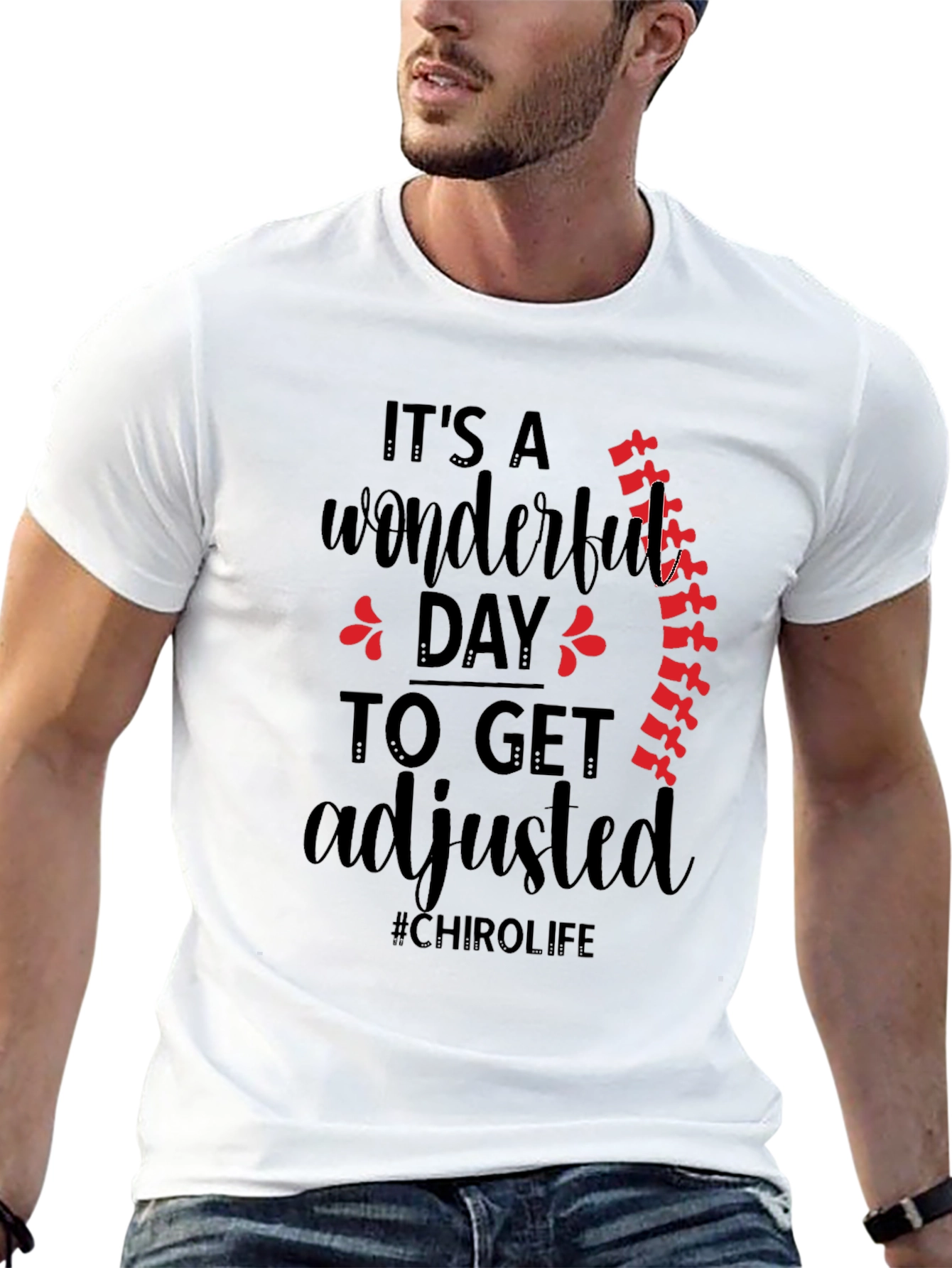 Chirolife Chiropractic Adjustment T-Shirt