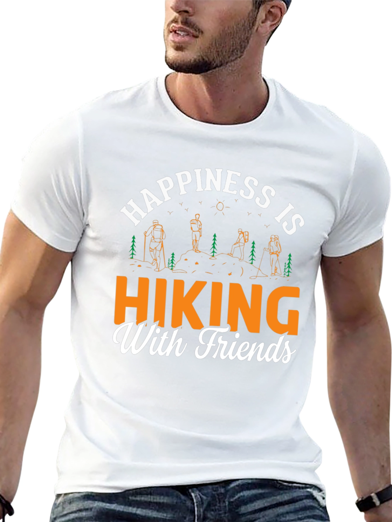 Hiking with Friends Graphic Tee