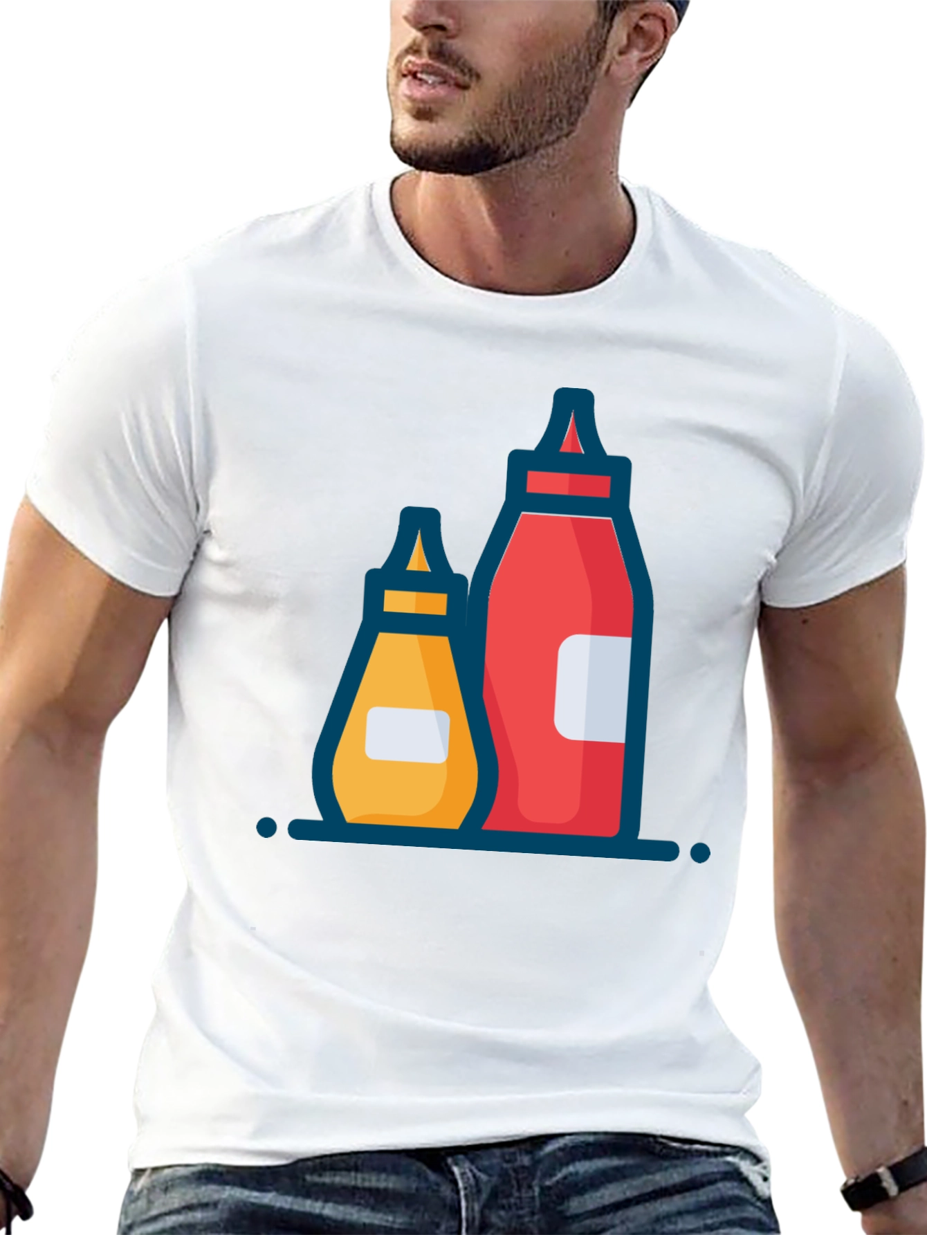Ketchup & Mustard Graphic Tee