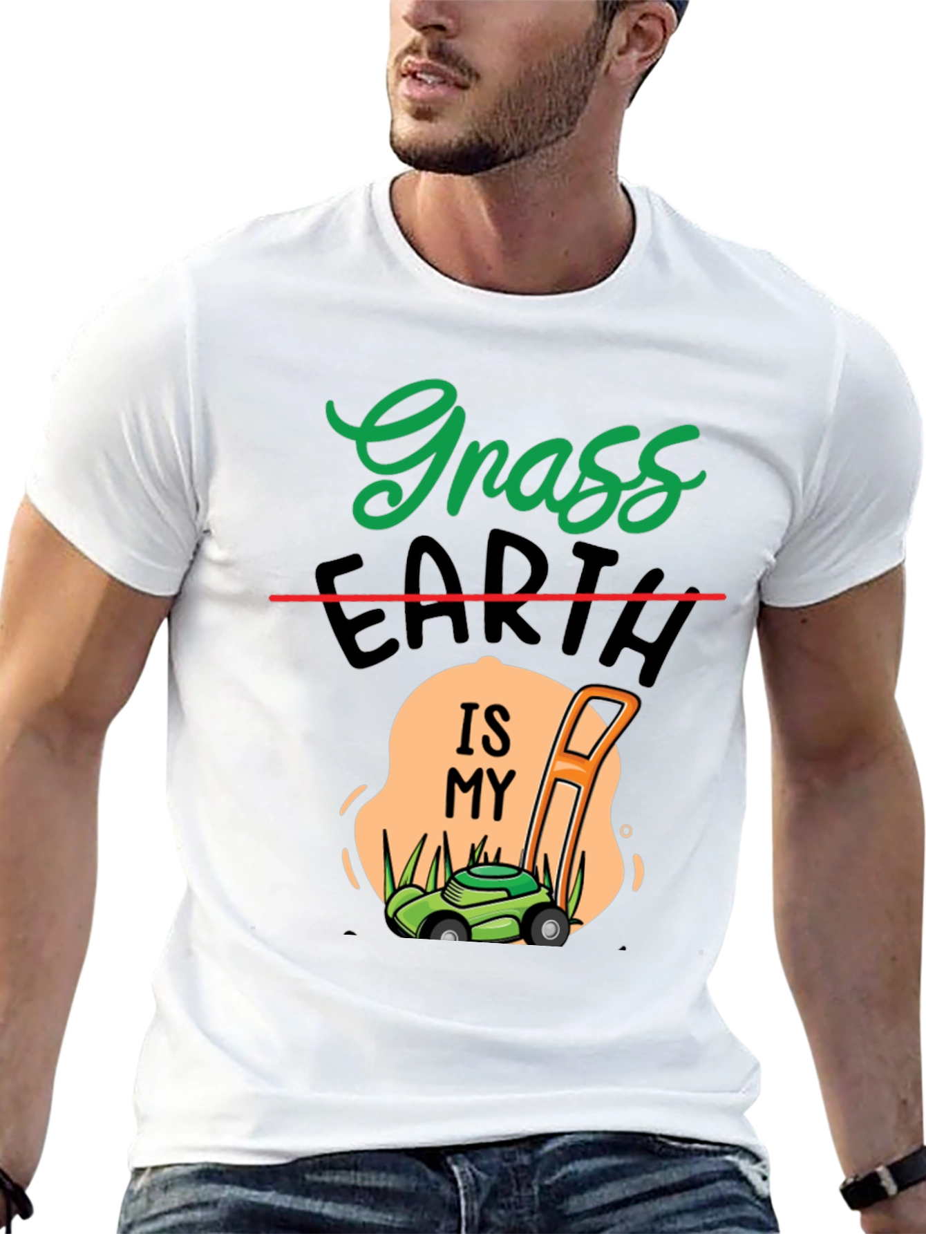 Grass Earth Is My Turf - Gardening T-Shirt
