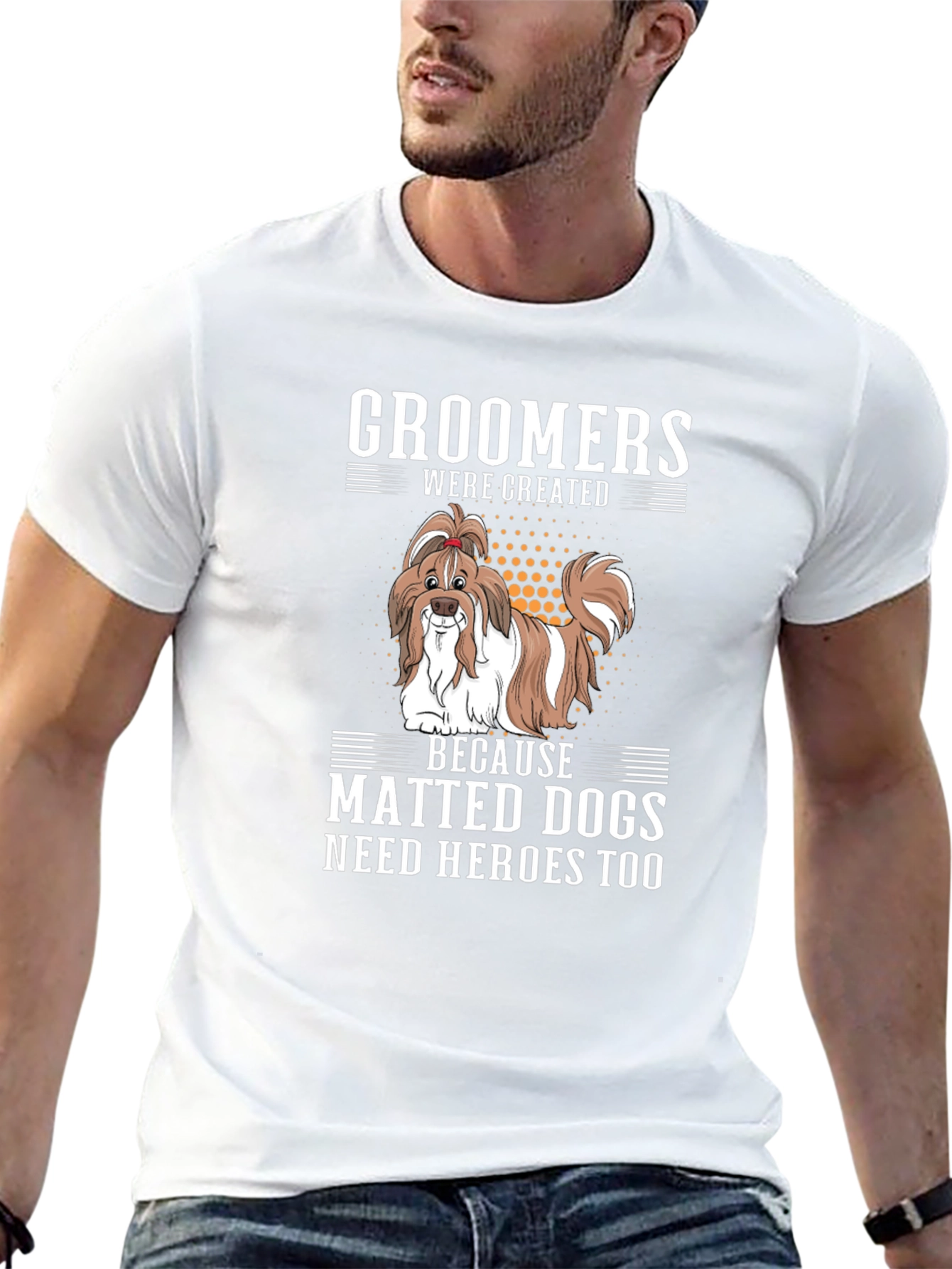 Groomers: Matted Dogs Need Heroes T-Shirt