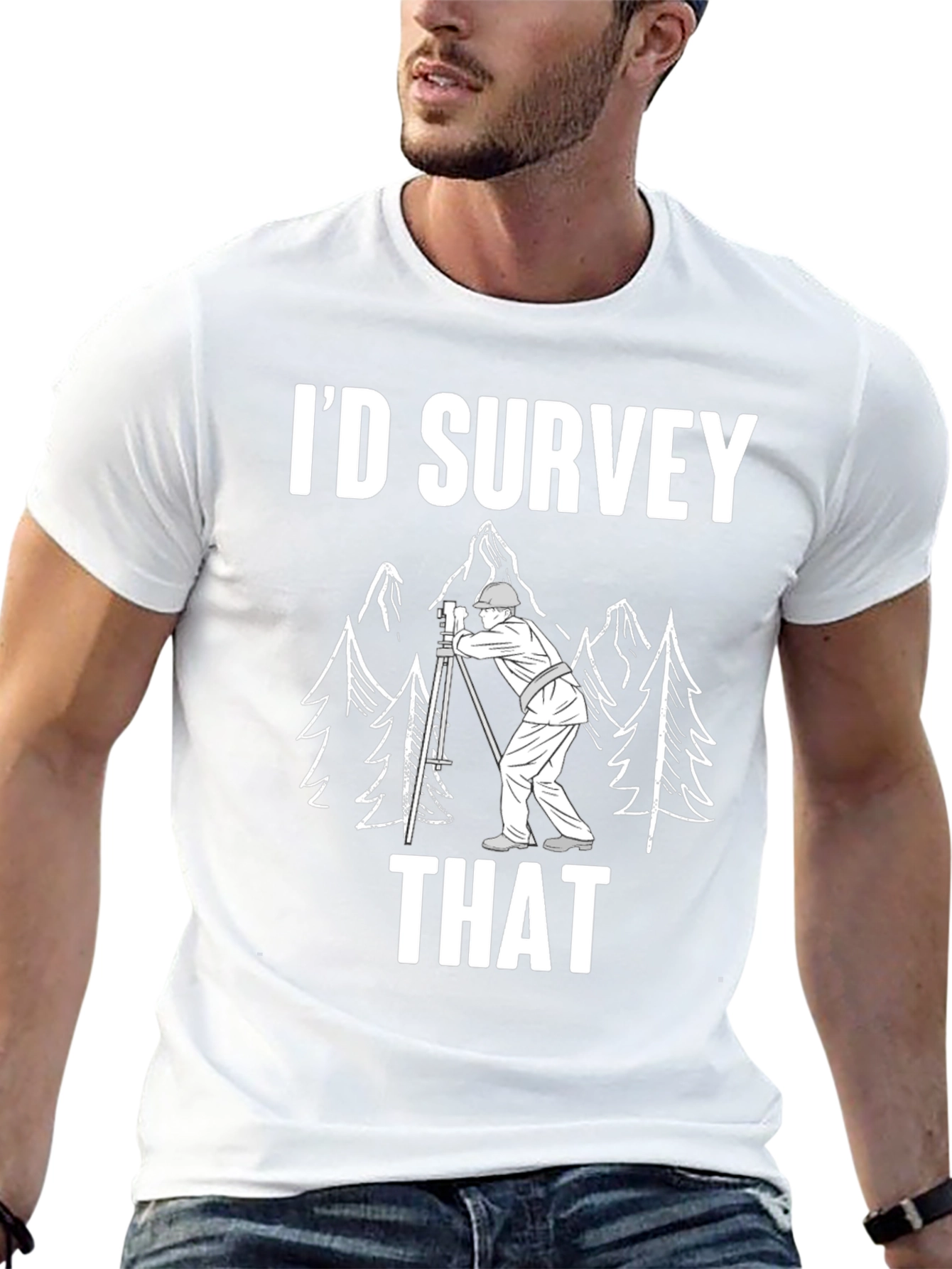 Id Survey That Funny Surveyor Shirt