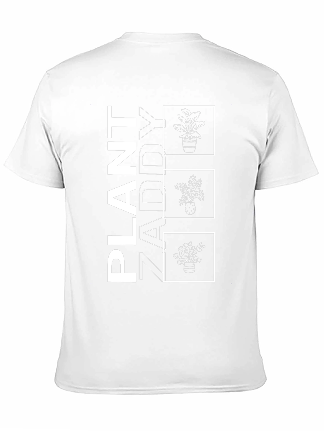 Plant Zaddy Graphic Tee - Black Cotton T-Shirt