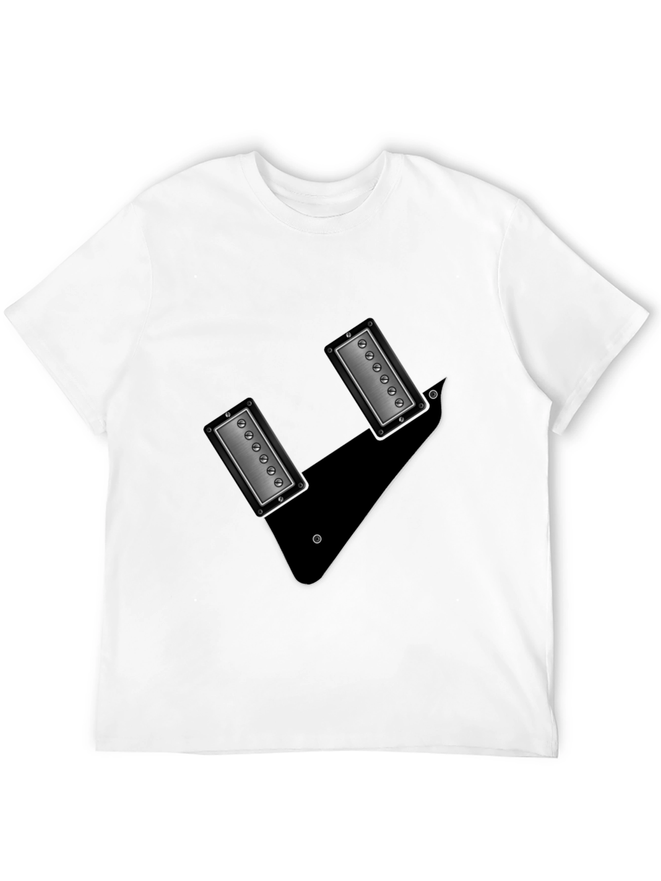 Electric Guitar Pickups Graphic T-Shirt - Rock Music Tee