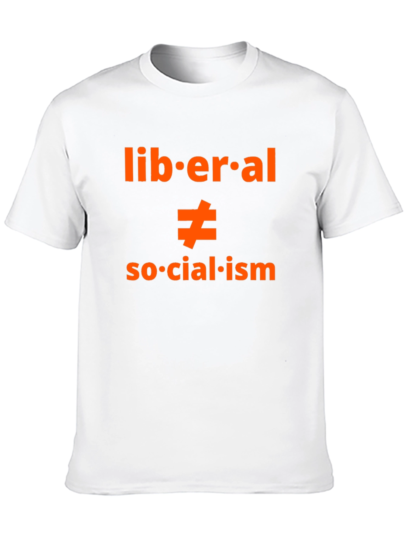 Liberal Not Equal to Socialism T-Shirt