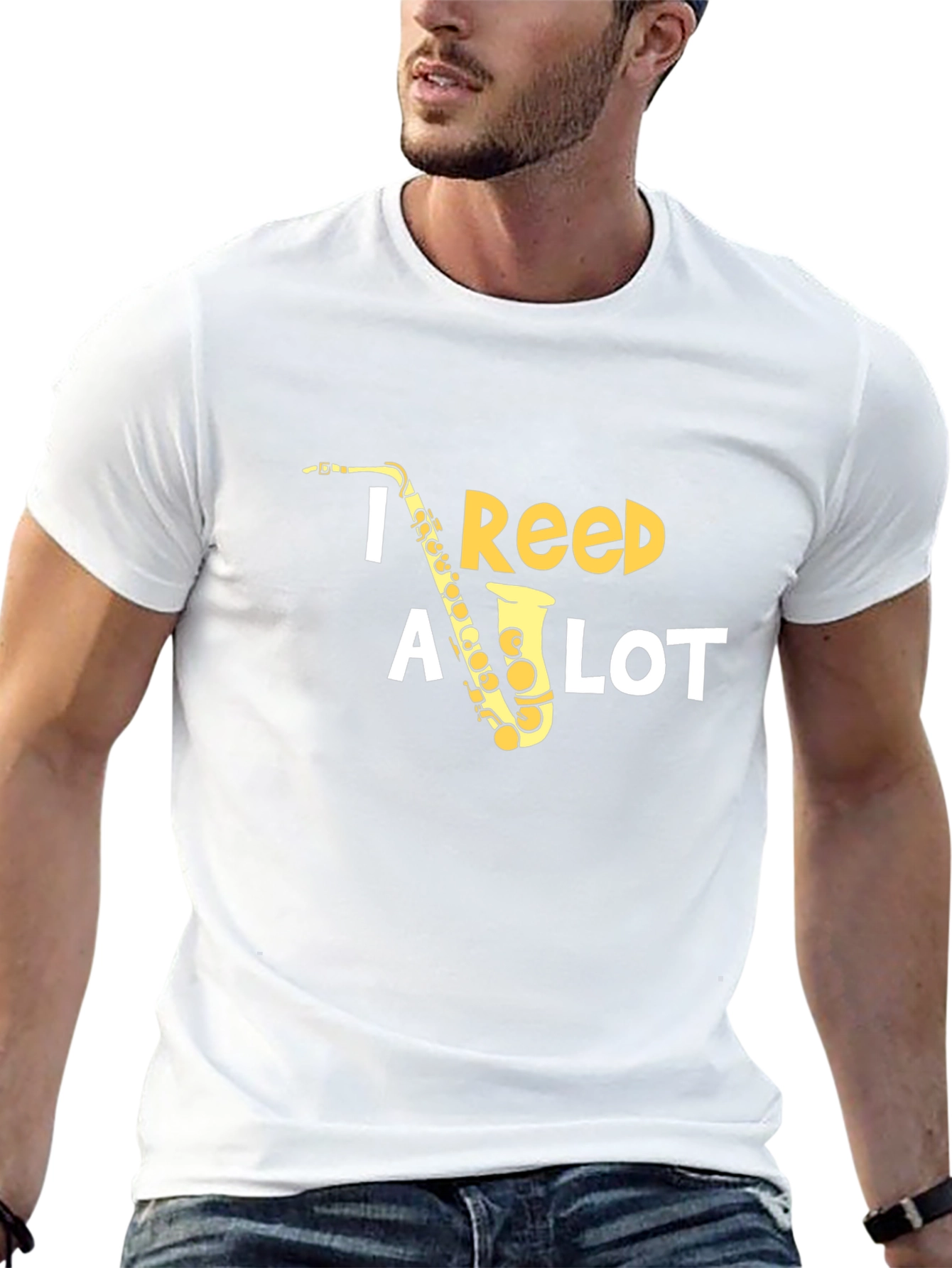 I Reed A Lot Saxophone Music T-Shirt