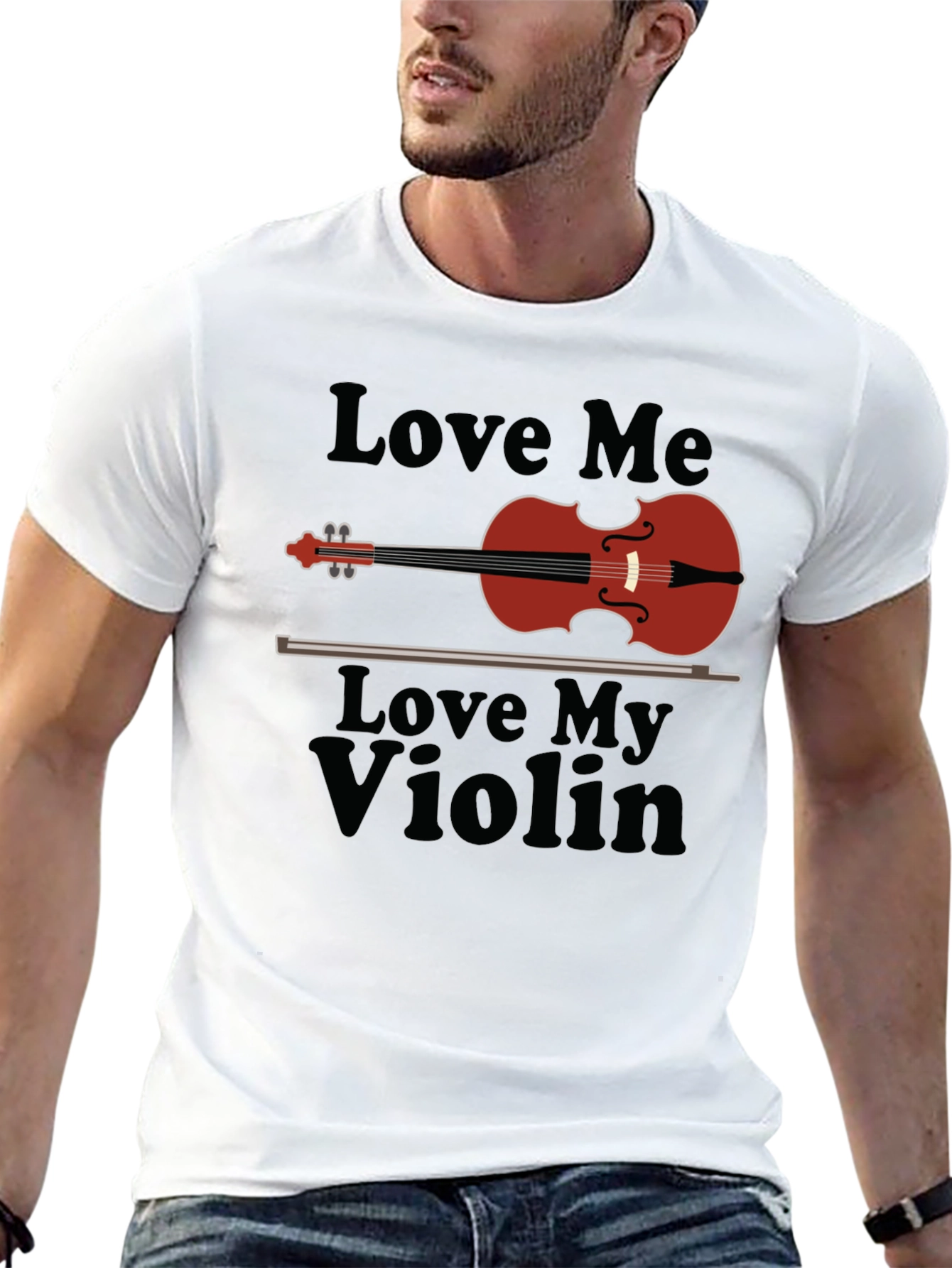 Love Me Love My Violin T-Shirt