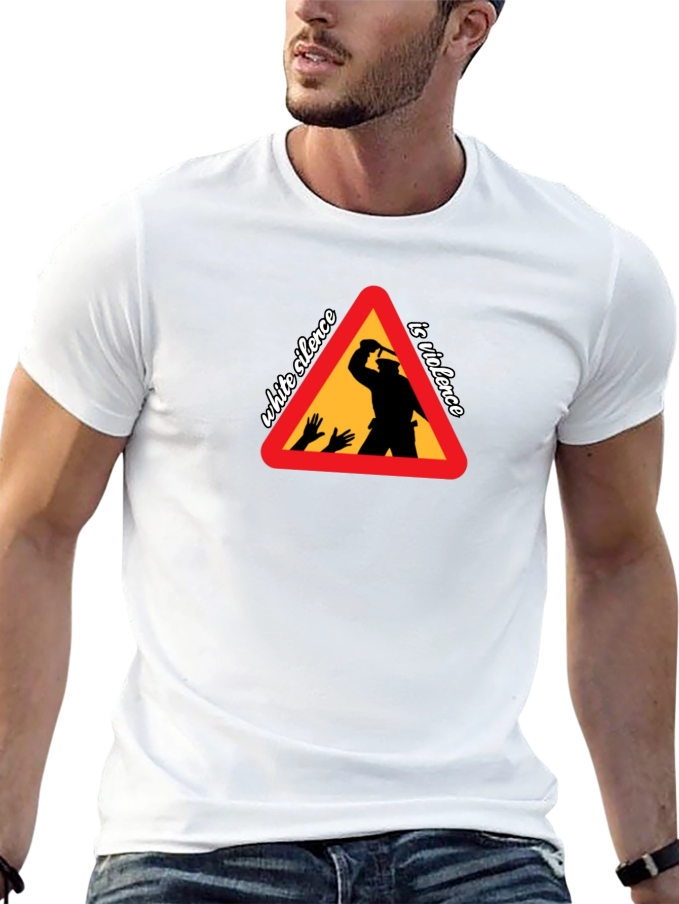 White Silence is Violence Graphic Tee