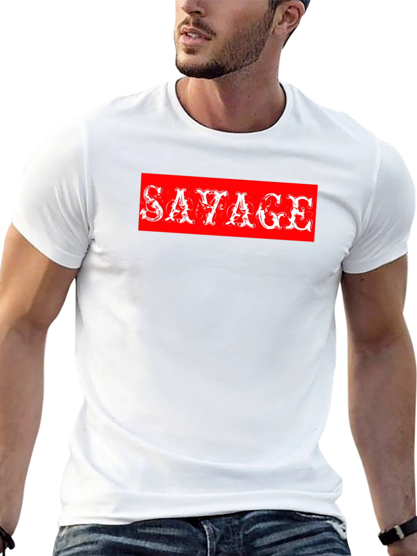 Savage Graphic Tee - Bold Style