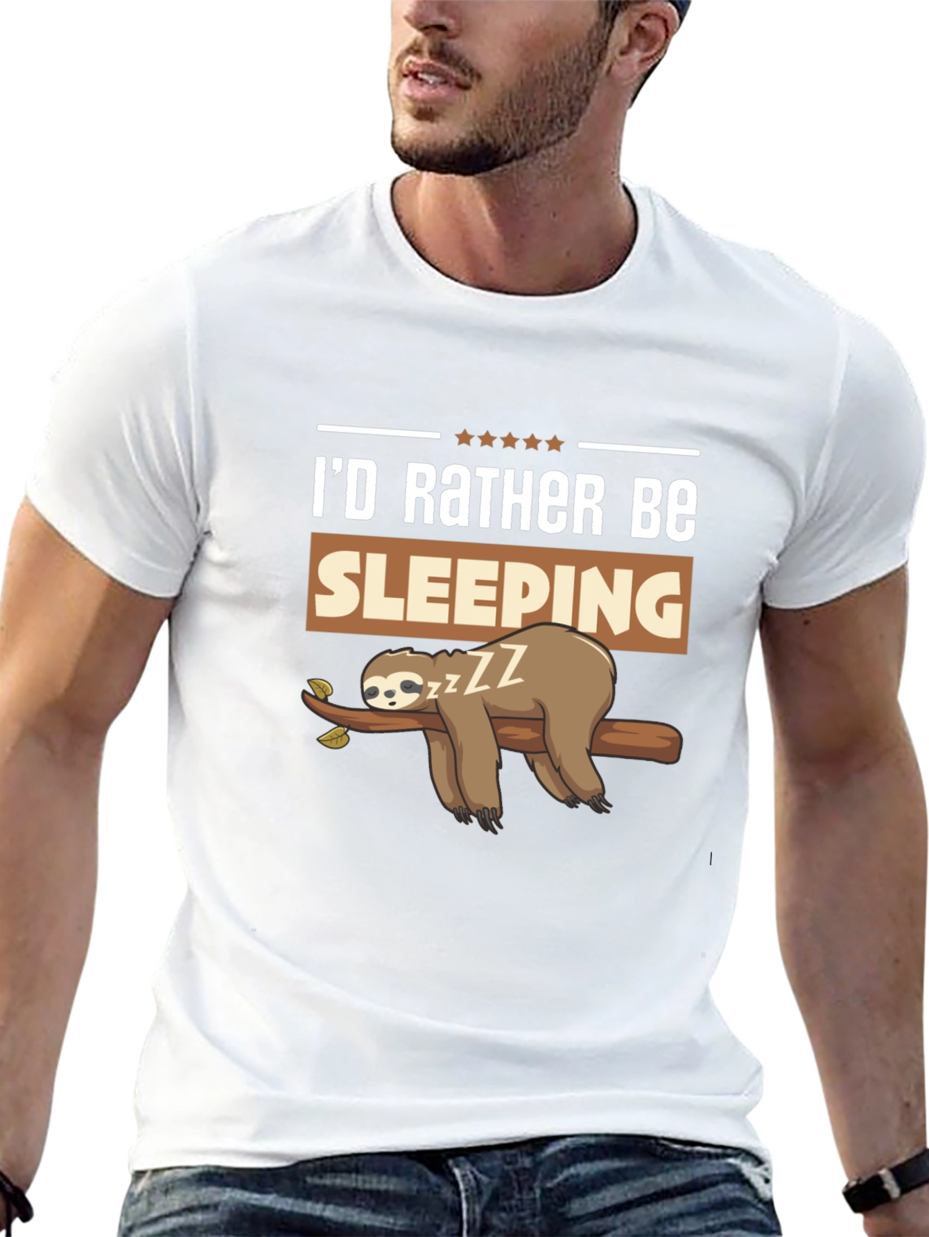 Id Rather Be Sleeping Sloth T-Shirt