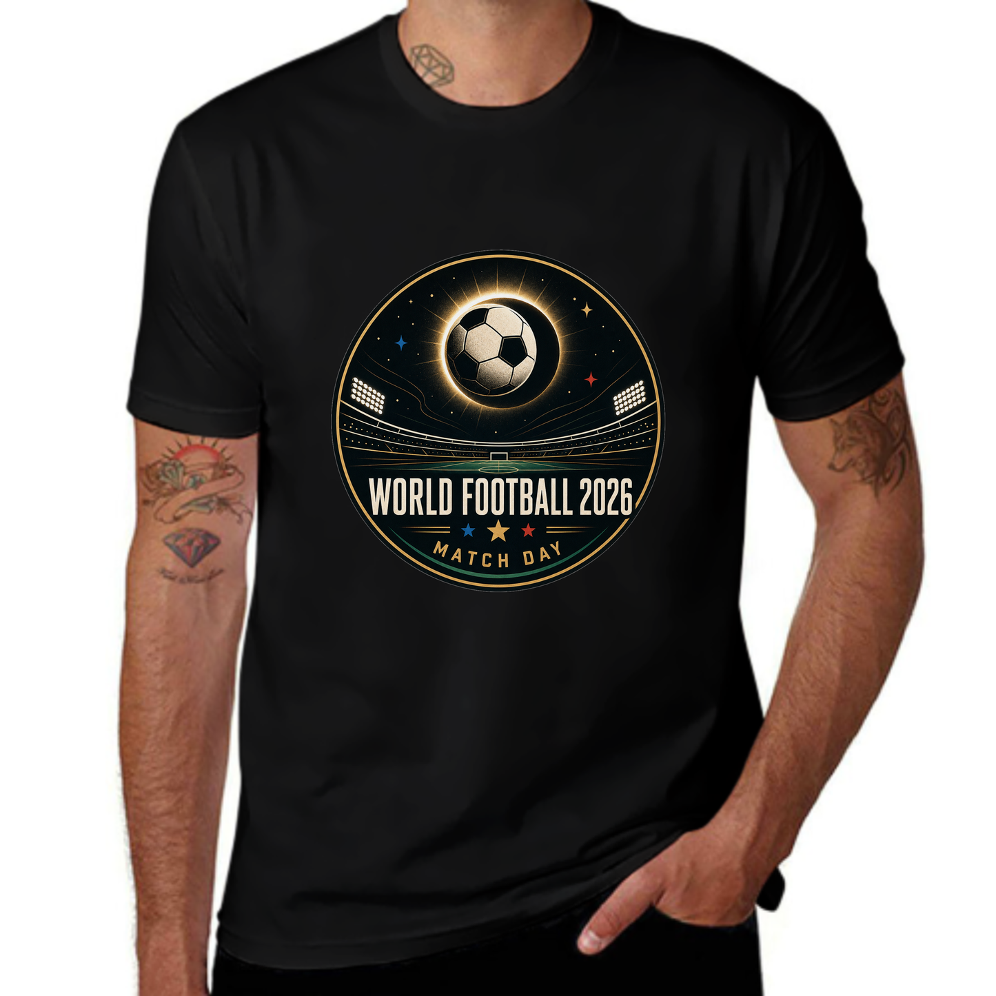 Gift Ready World Football 2026 Match Day Tee
