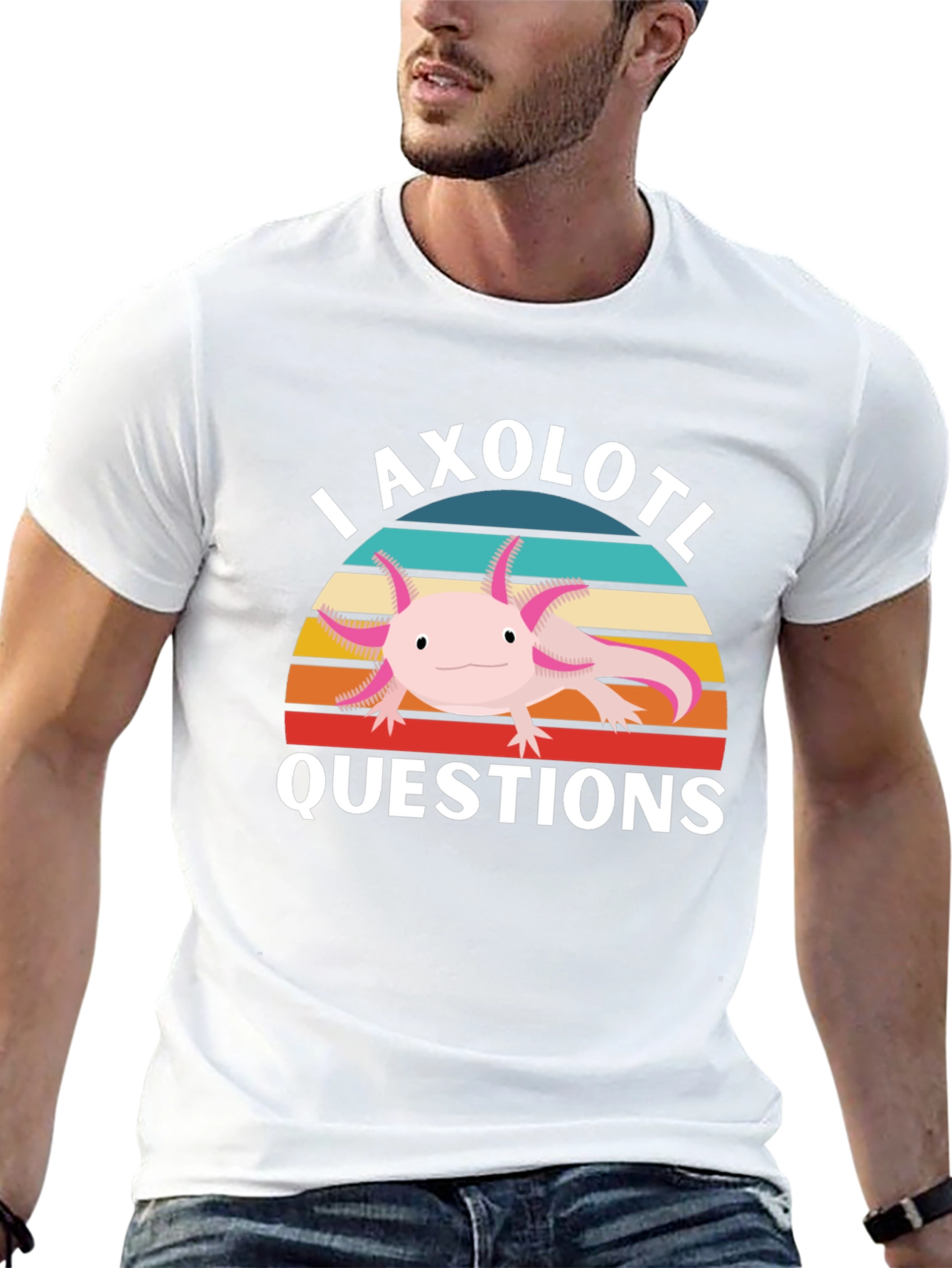 Axolotl Questions Graphic T-Shirt