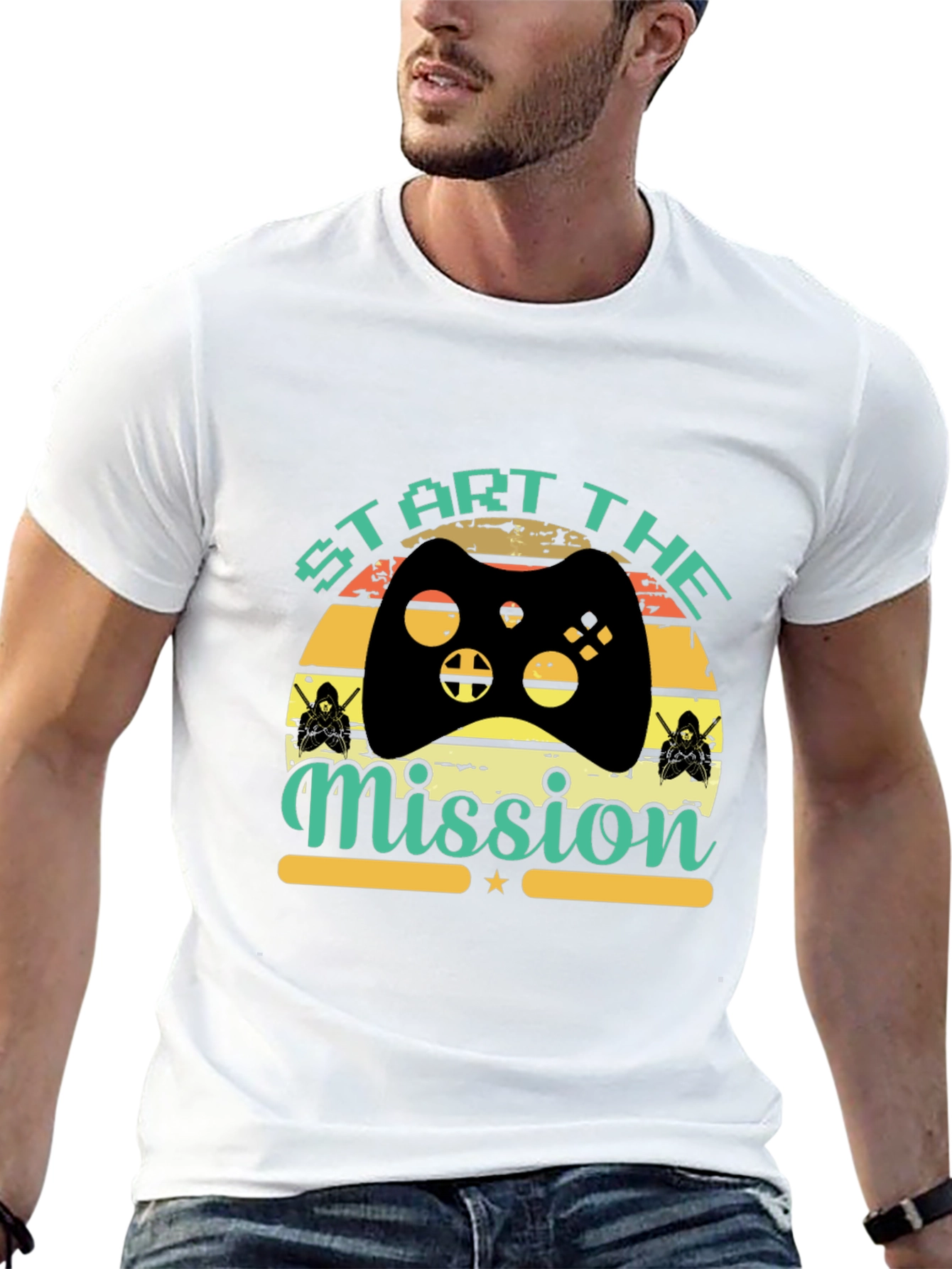 Start The Mission Gaming T-Shirt