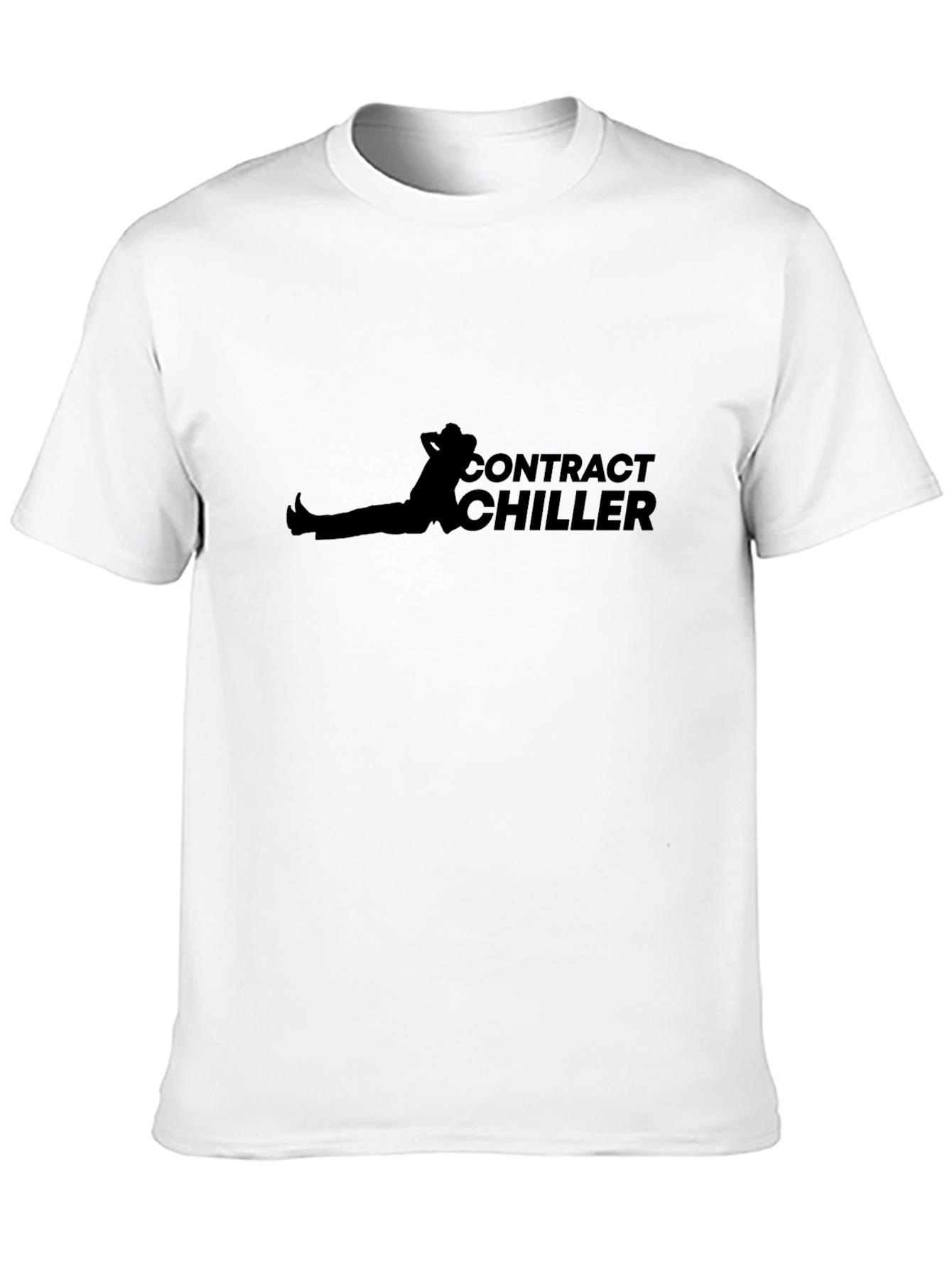 Contract Chiller Relaxed Graphic Tee - Black