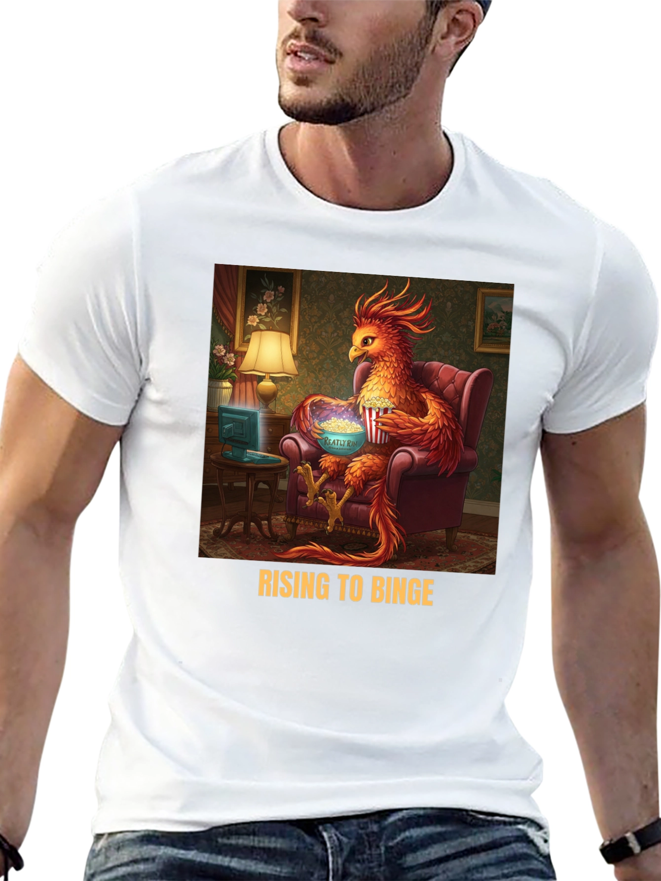 Rising to Binge Graphic T-Shirt
