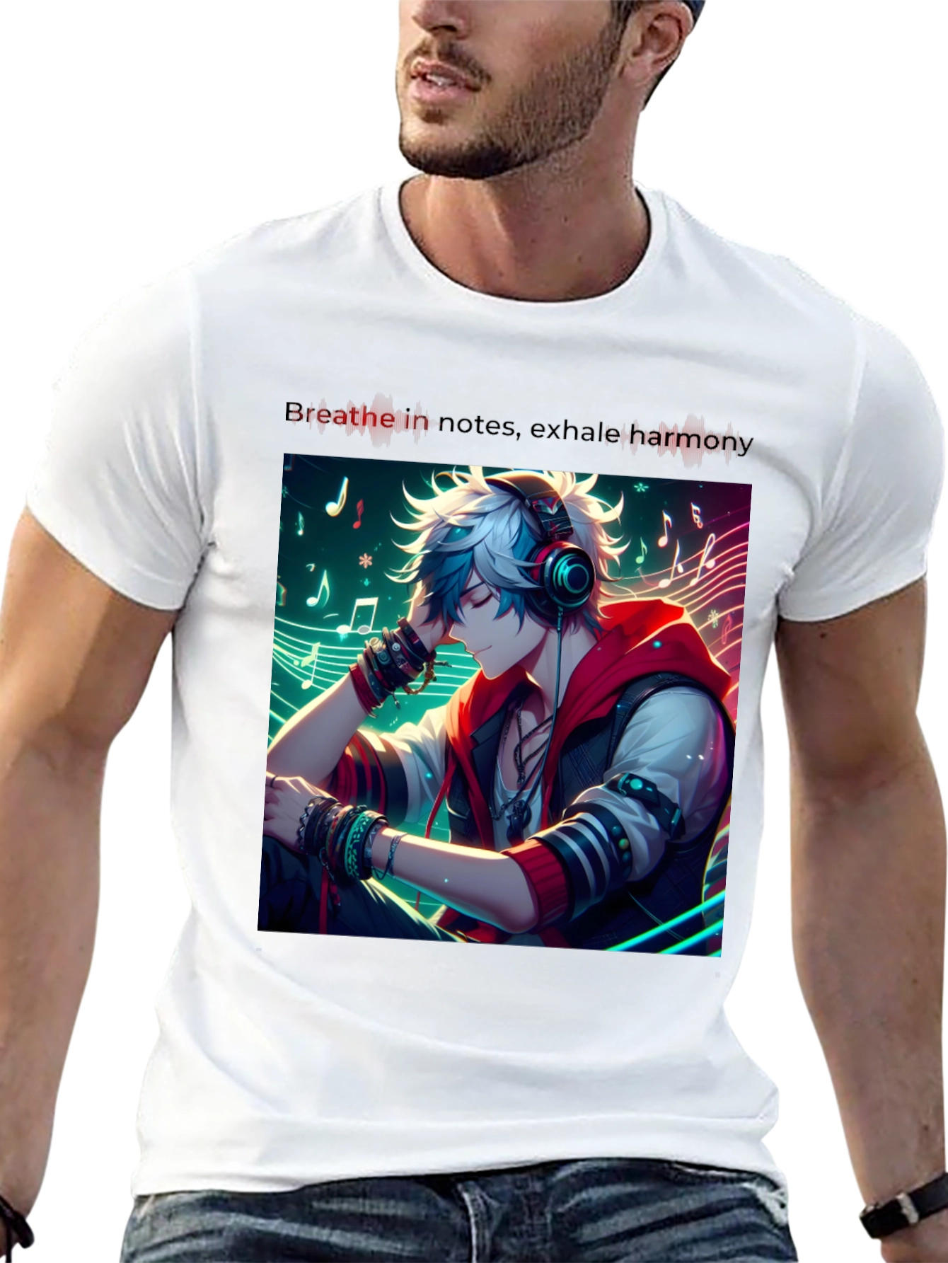 Anime Music T-Shirt