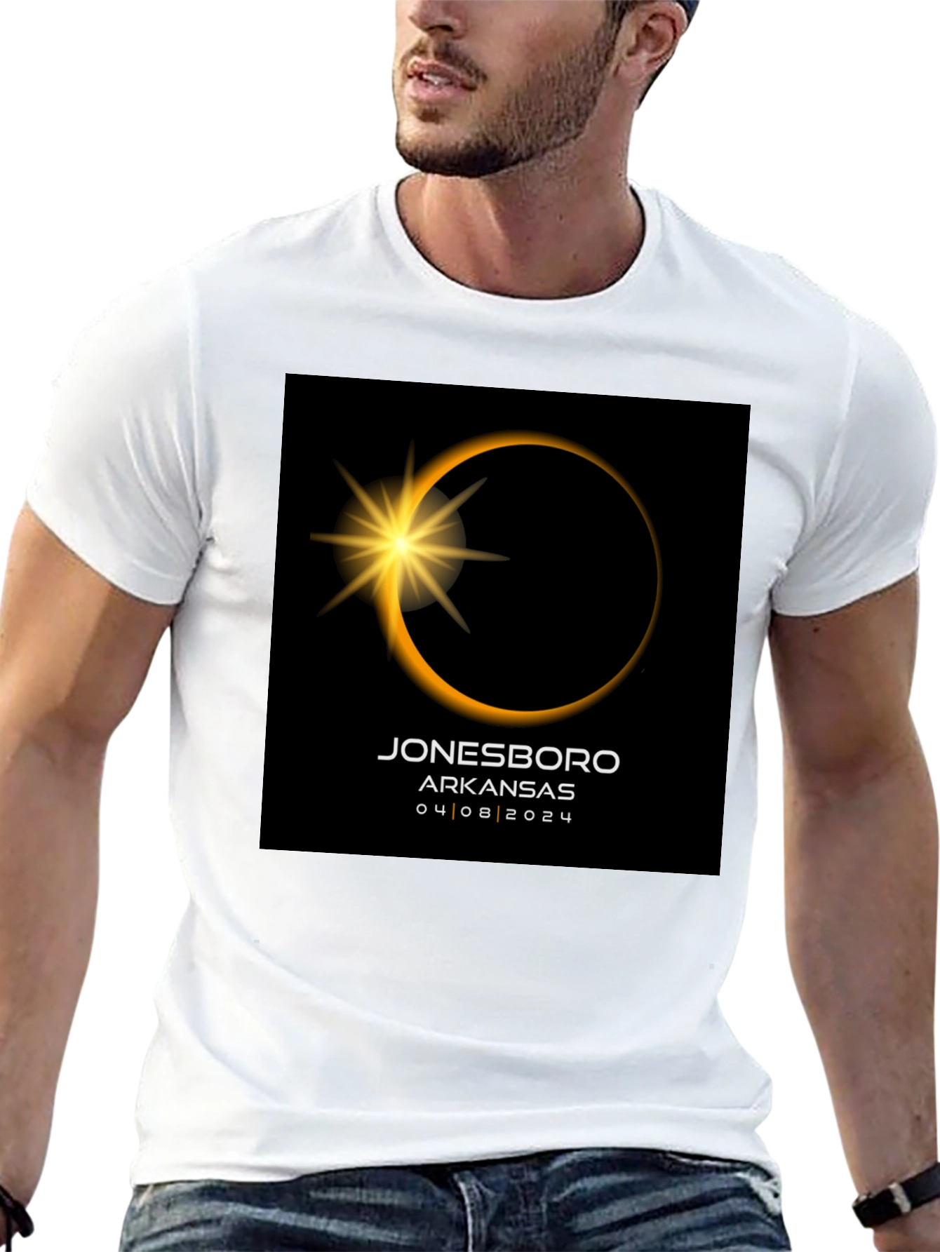 Jonesboro Arkansas Eclipse T-Shirt - April 8 2024
