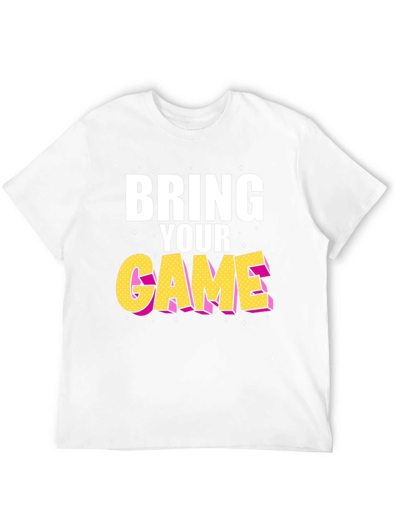 Bring Your Game Black Graphic Tee