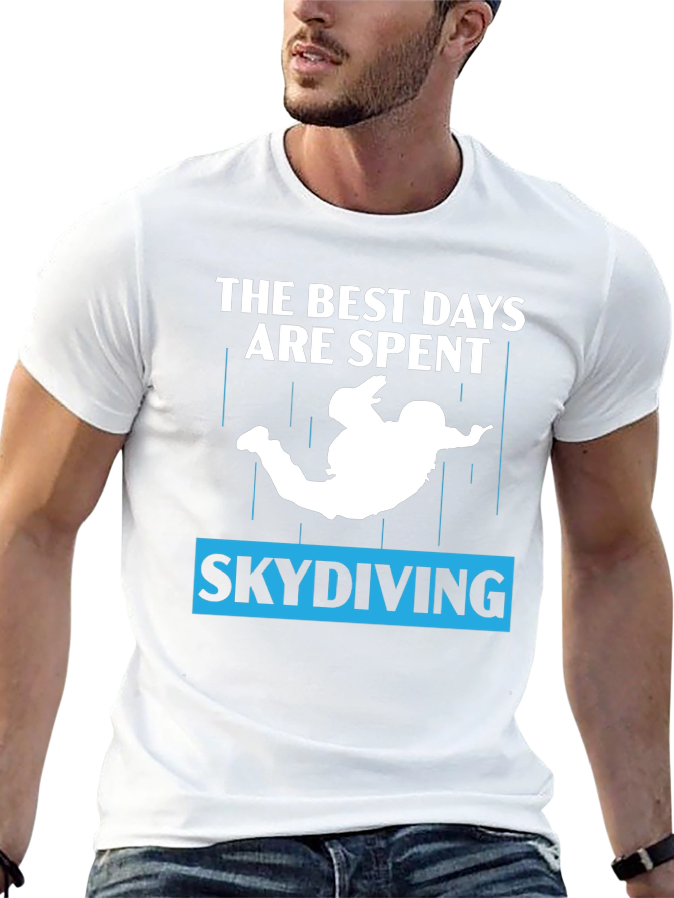 Skydiving T-Shirt - Best Days Spent