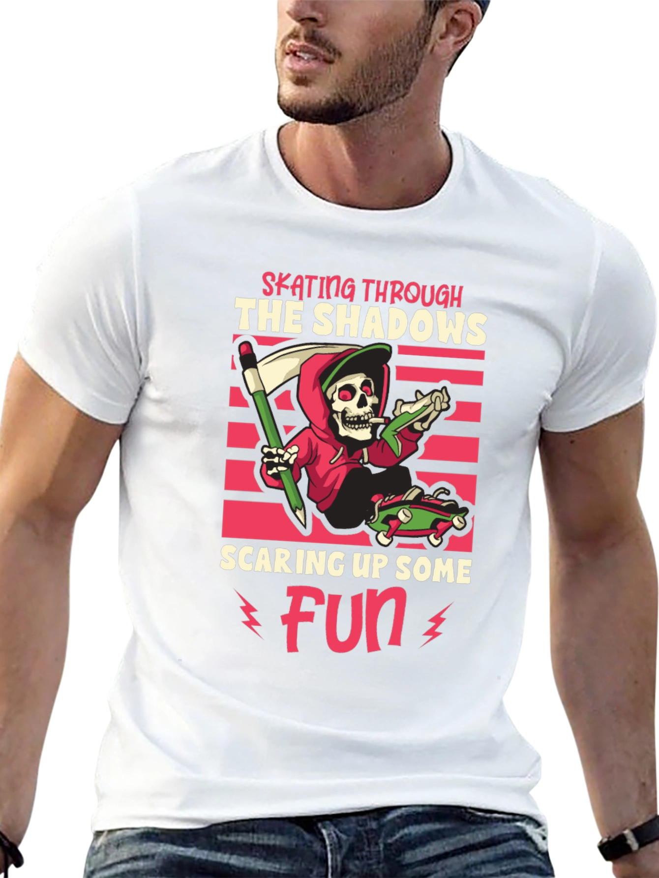 Skating Through The Shadows T-Shirt