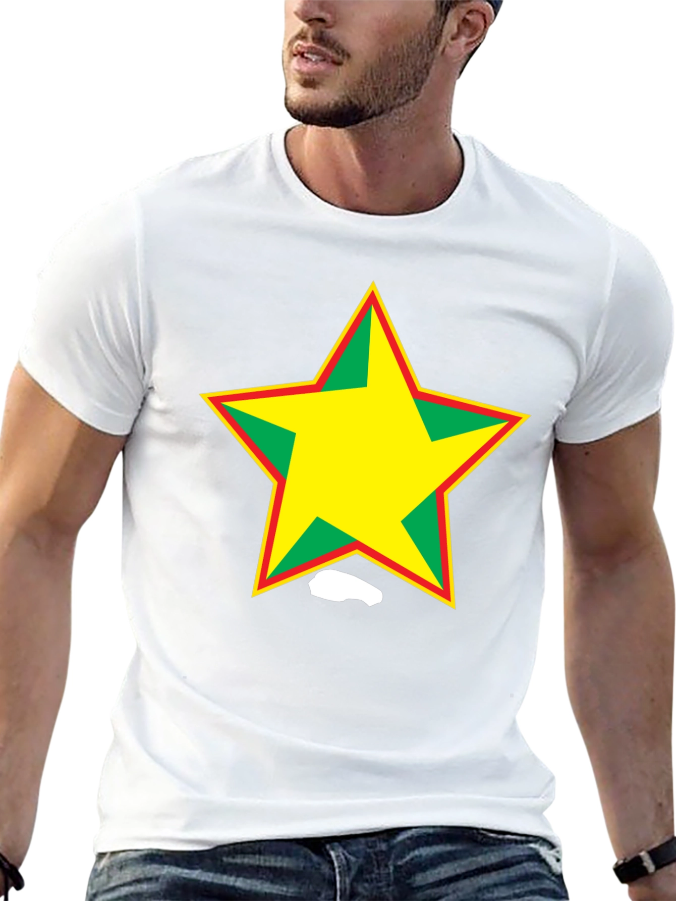 Star Graphic Black T-Shirt