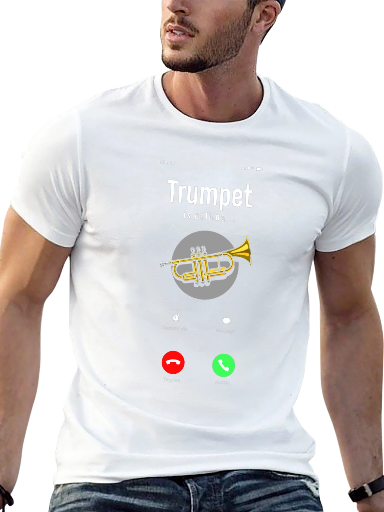 Trumpet Calling T-Shirt - Musician Humor Tee