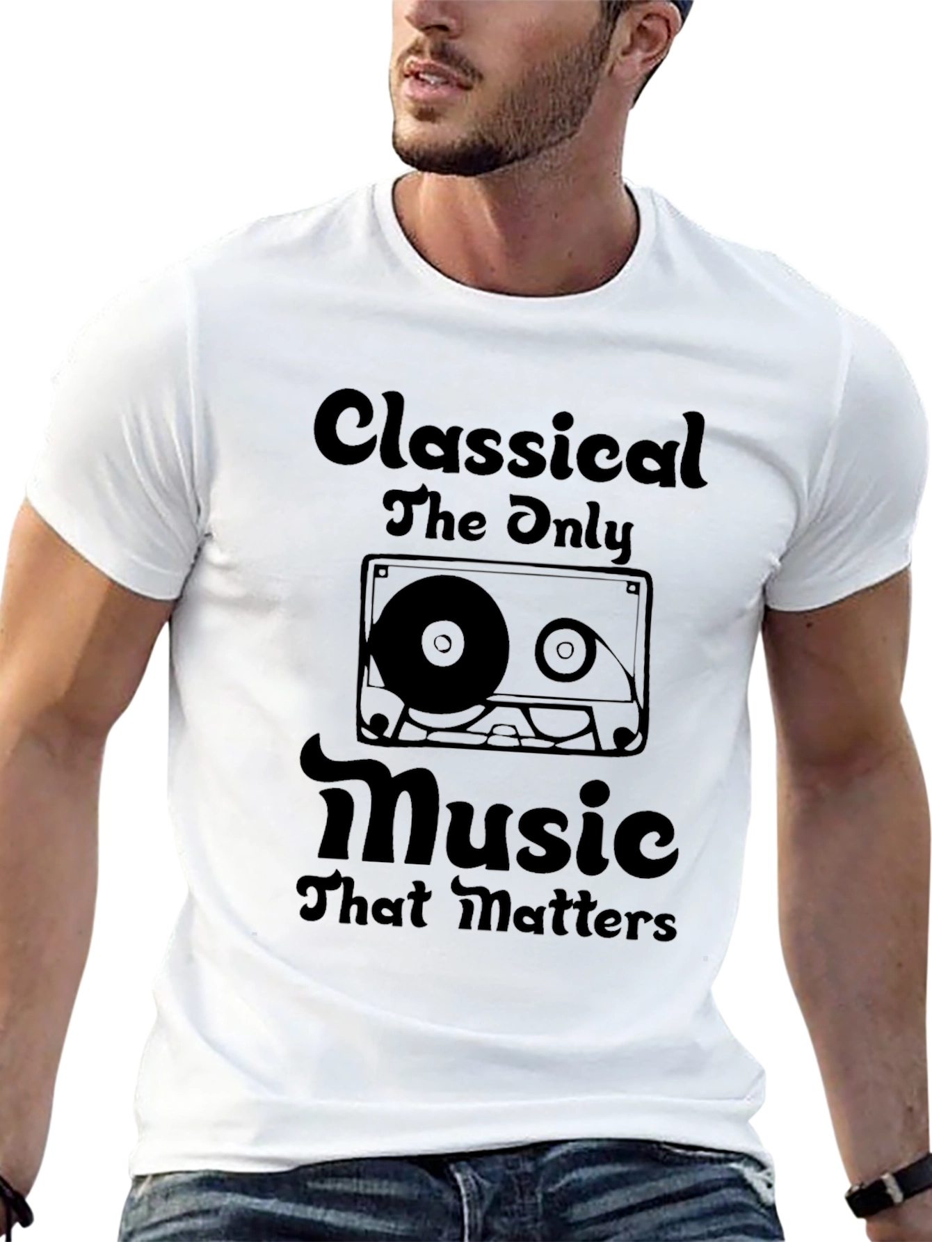 Classical Music T-Shirt - Retro Cassette Tee