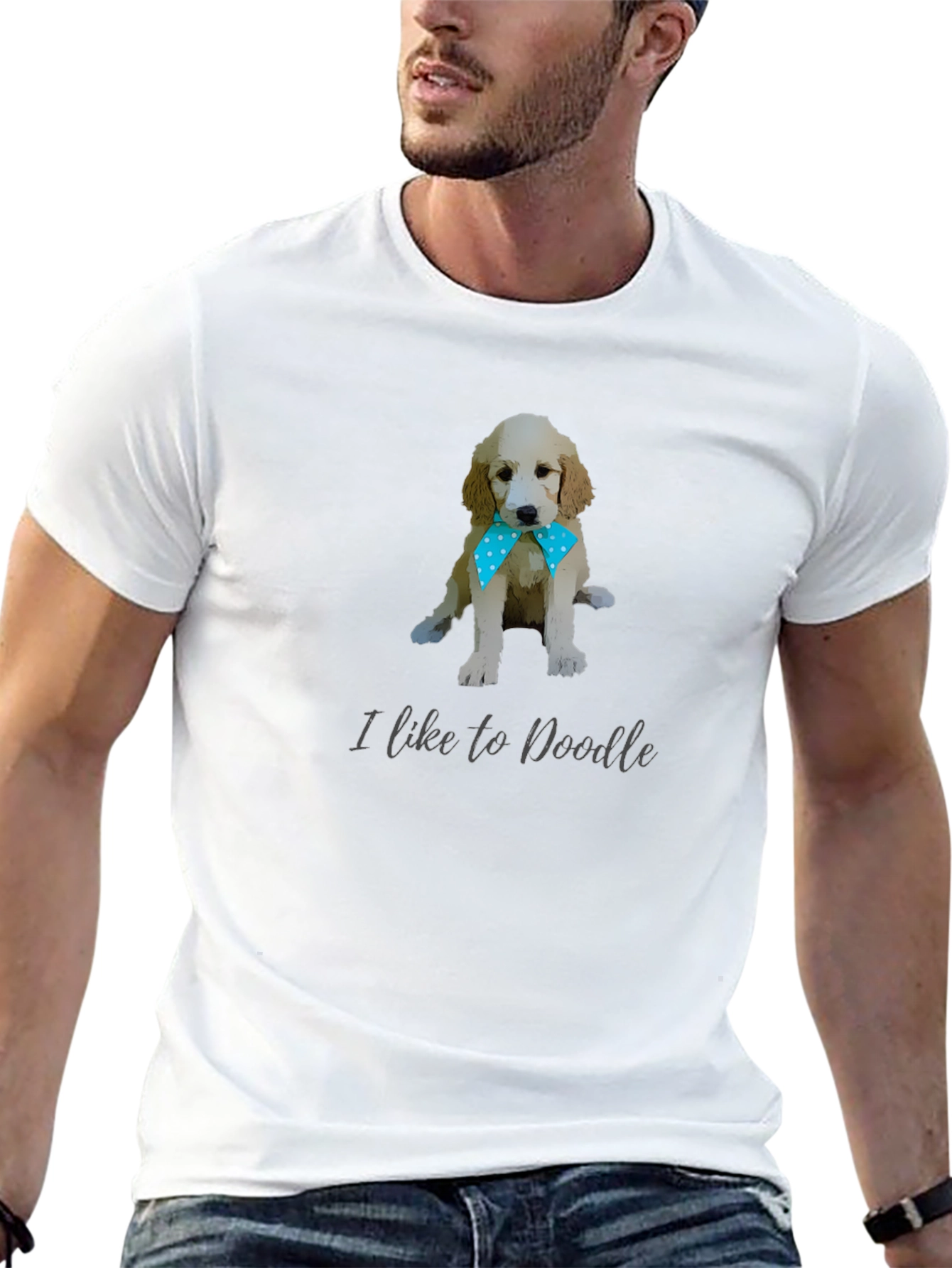 I Like to Doodle Dog T-Shirt
