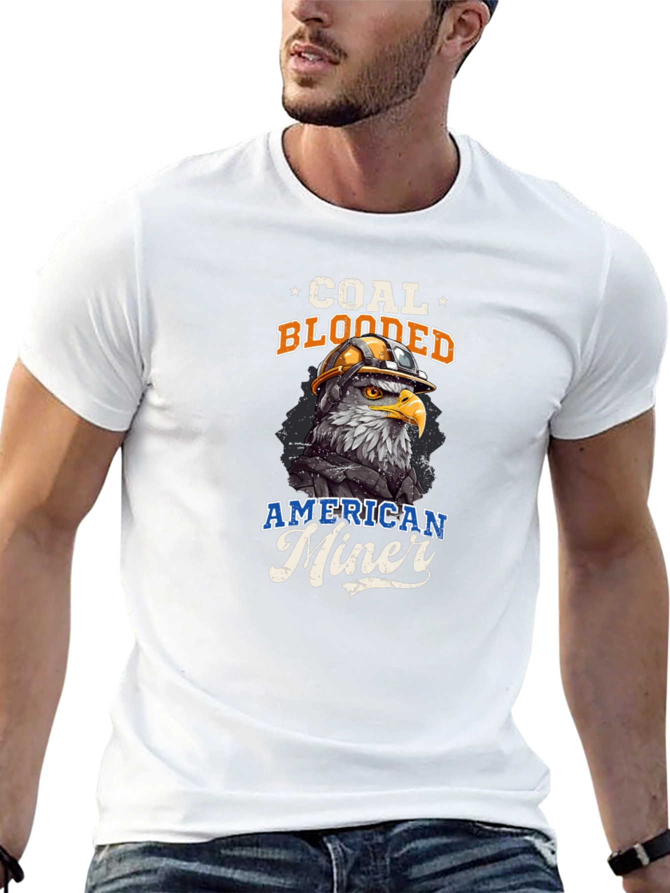 Coal Blooded American Miner T-Shirt