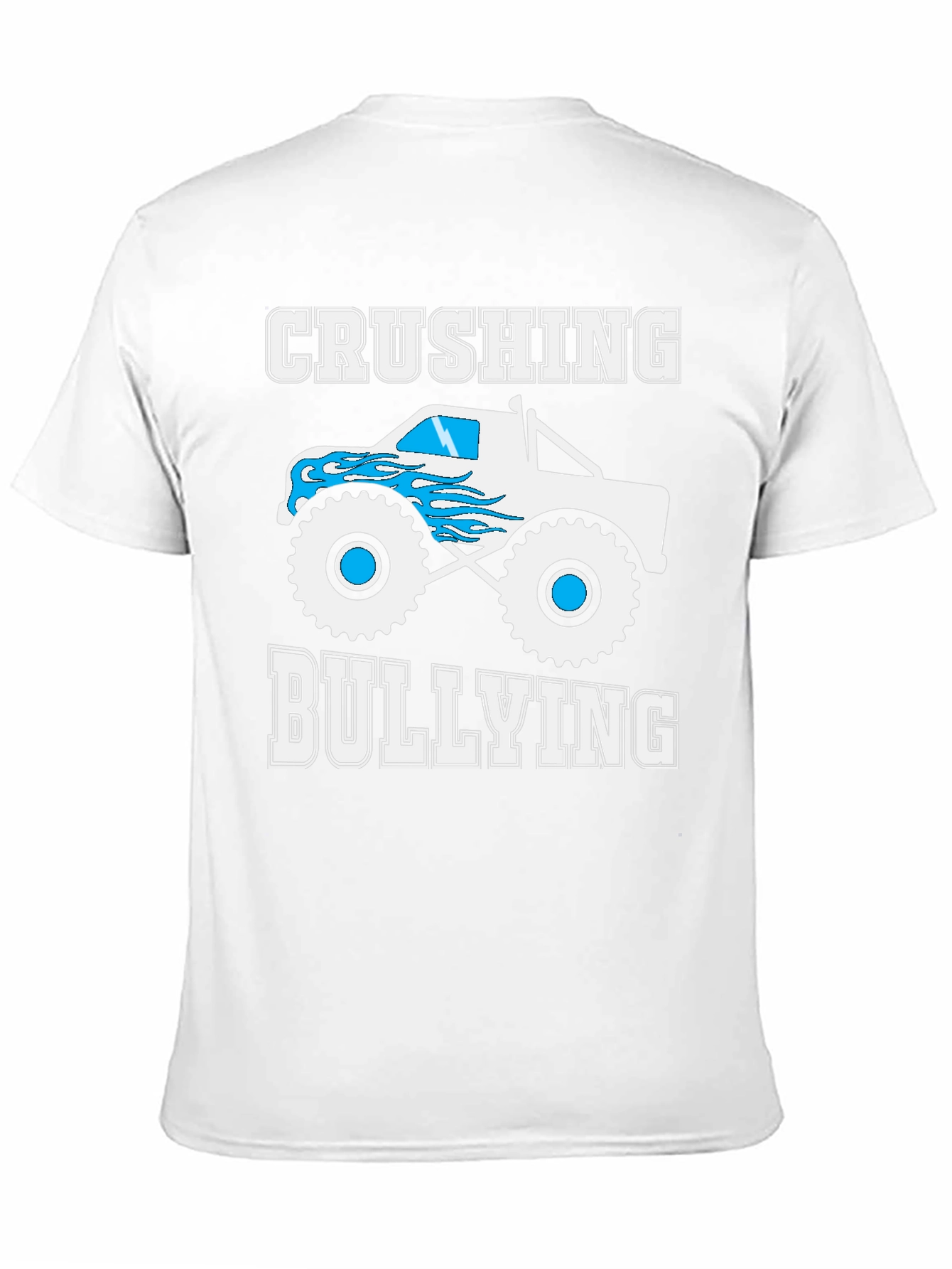 Crushing Bullying Monster Truck Graphic T-Shirt