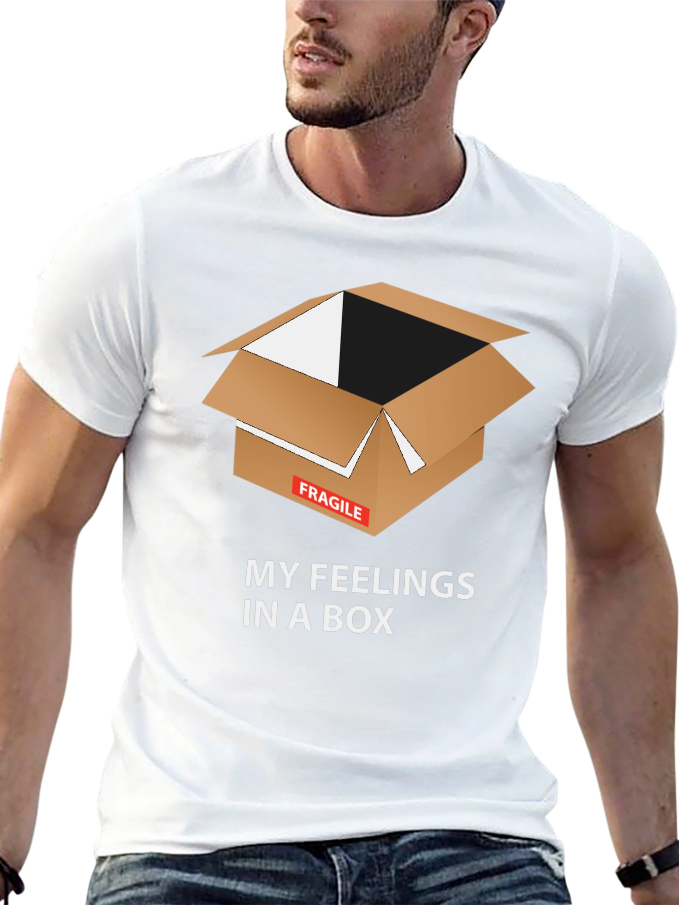 Fragile Feelings T-Shirt - Box Graphic Tee