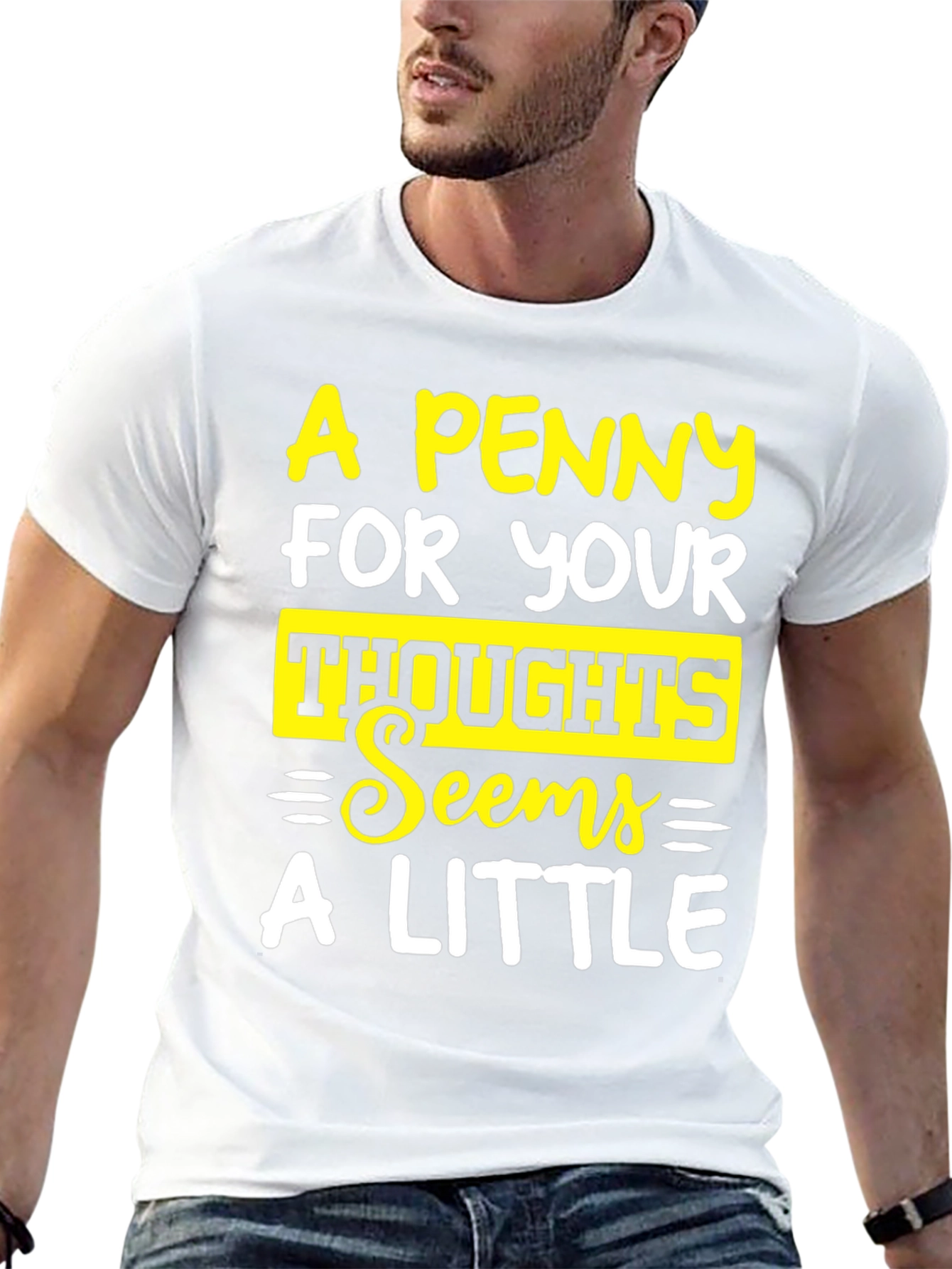 A Penny For Your Thoughts Graphic Tee