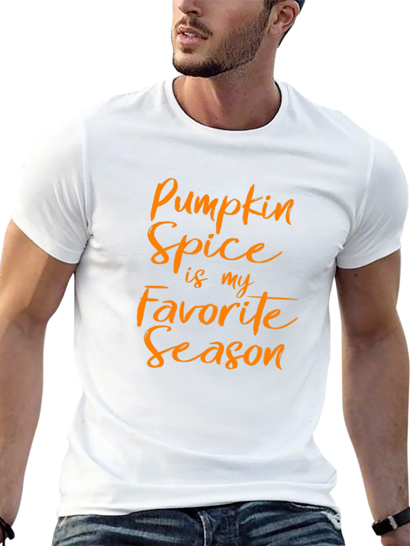 Pumpkin Spice Season Tee - Black Graphic T-Shirt