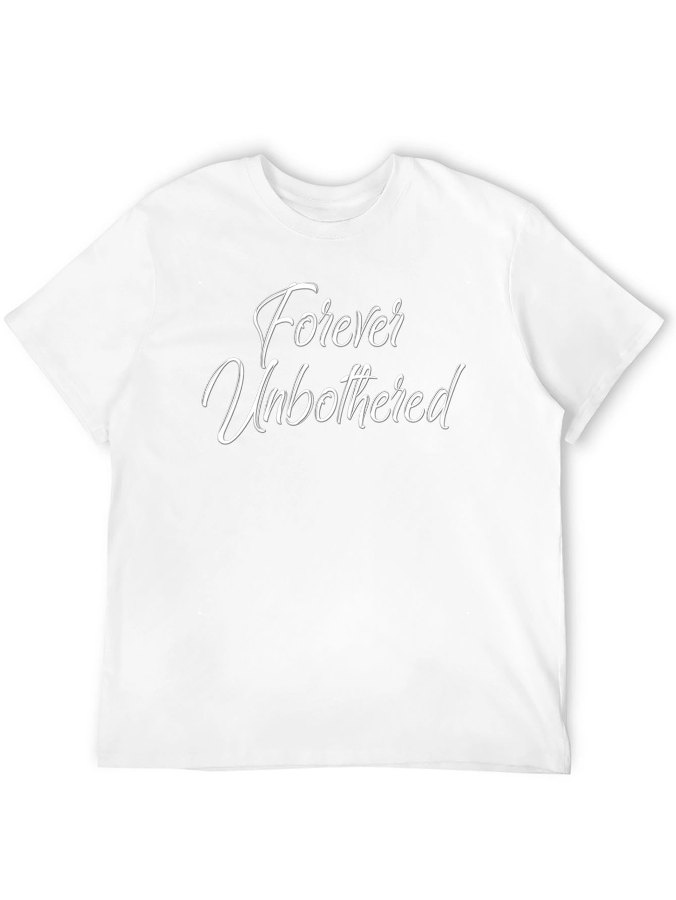 Forever Unbothered Black T-Shirt